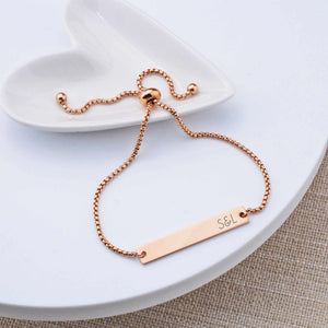 Adjustable Slide Bracelet for Girlfriend or Wife
