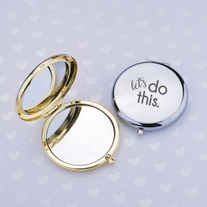 Let's Do This - Pocket Mirror Motivational Gift