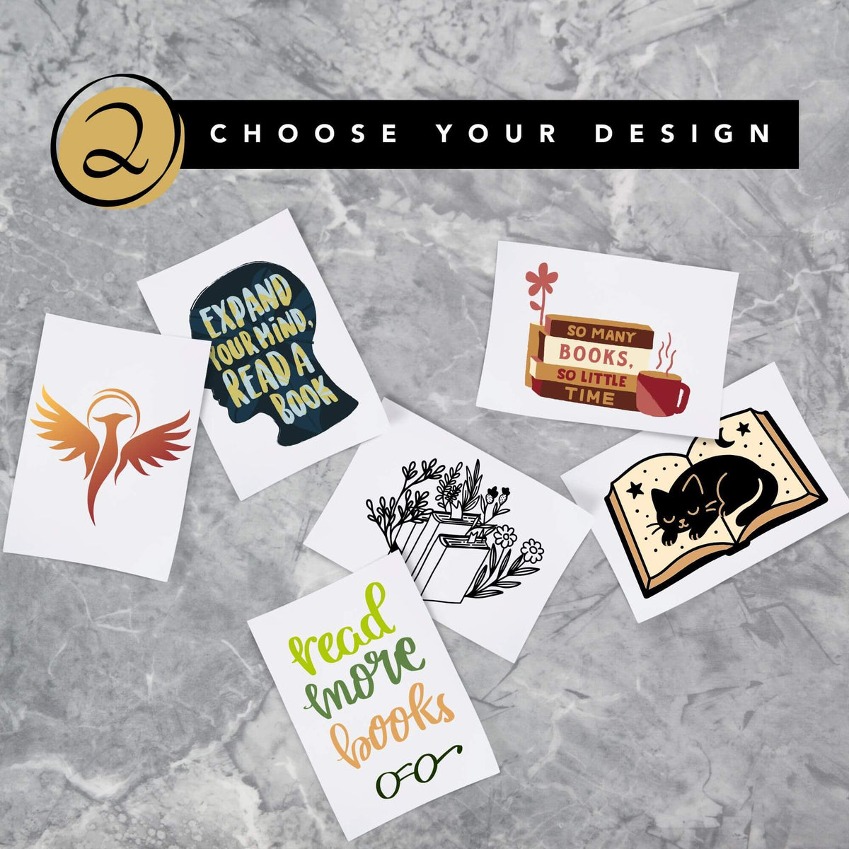 Book Club Design-Your-Own Book Bag Bar