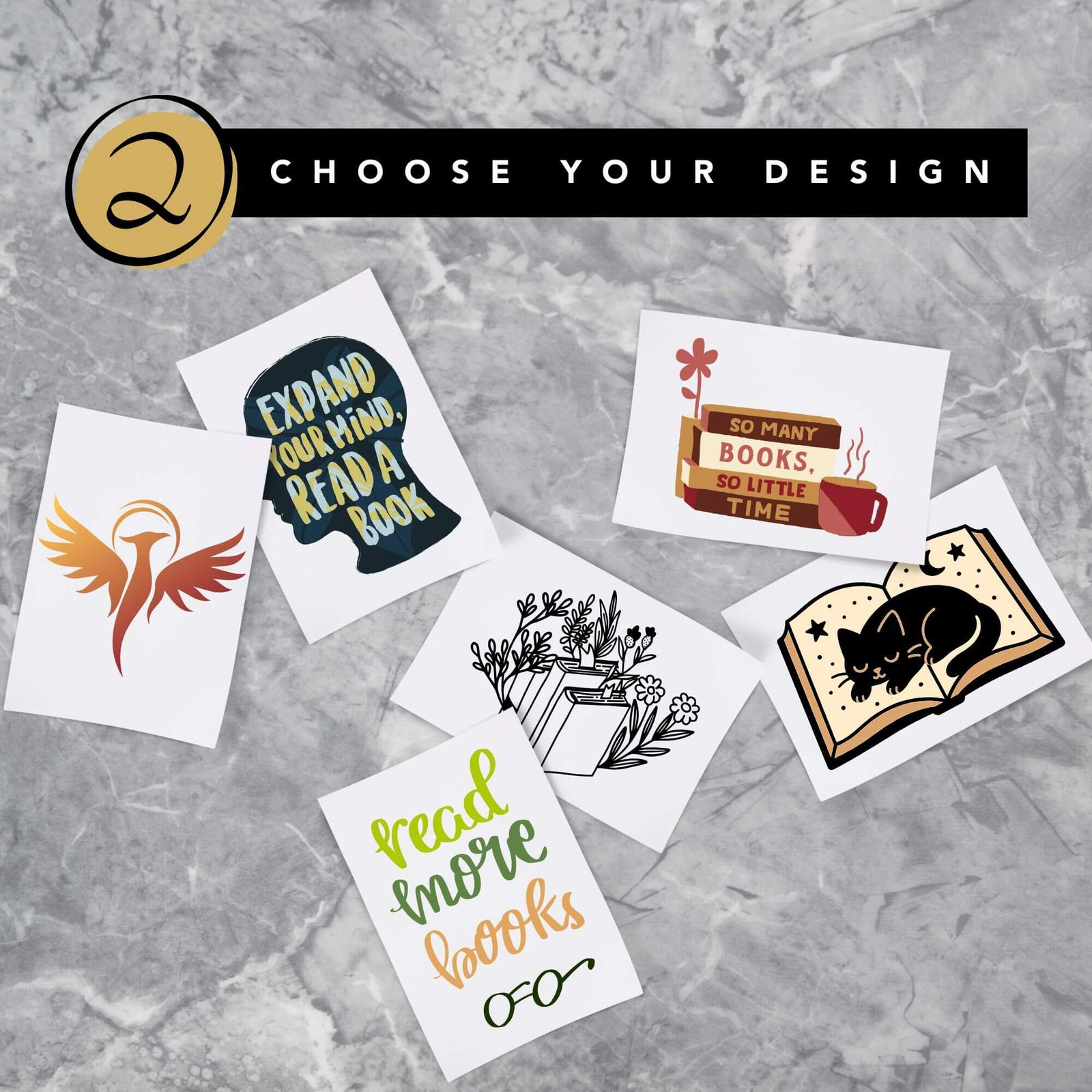 Book Club Design-Your-Own Book Bag Bar