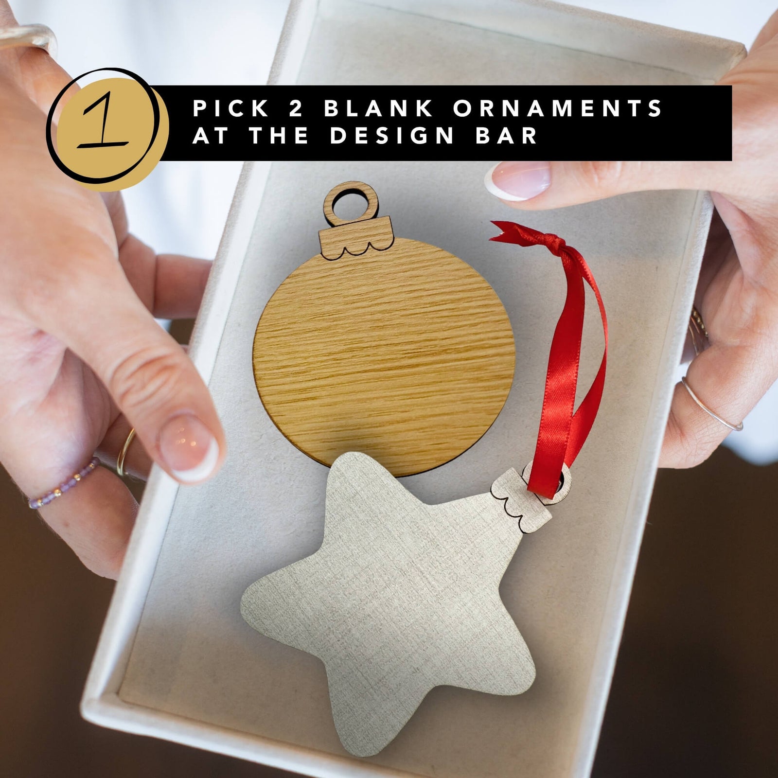 Engraved Ornament Design Bar in The Lab