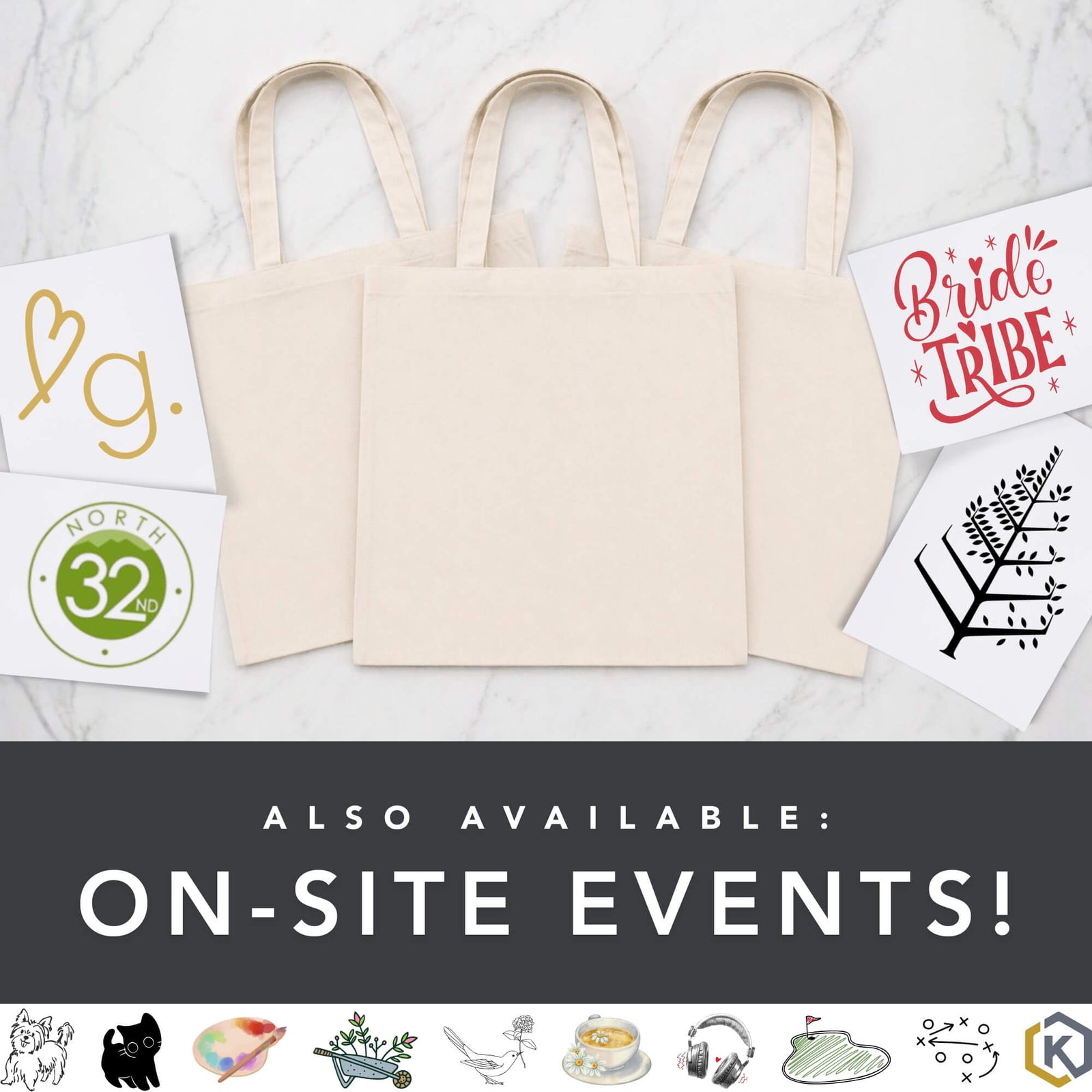 Design-Your-Own Tote Bag Bar