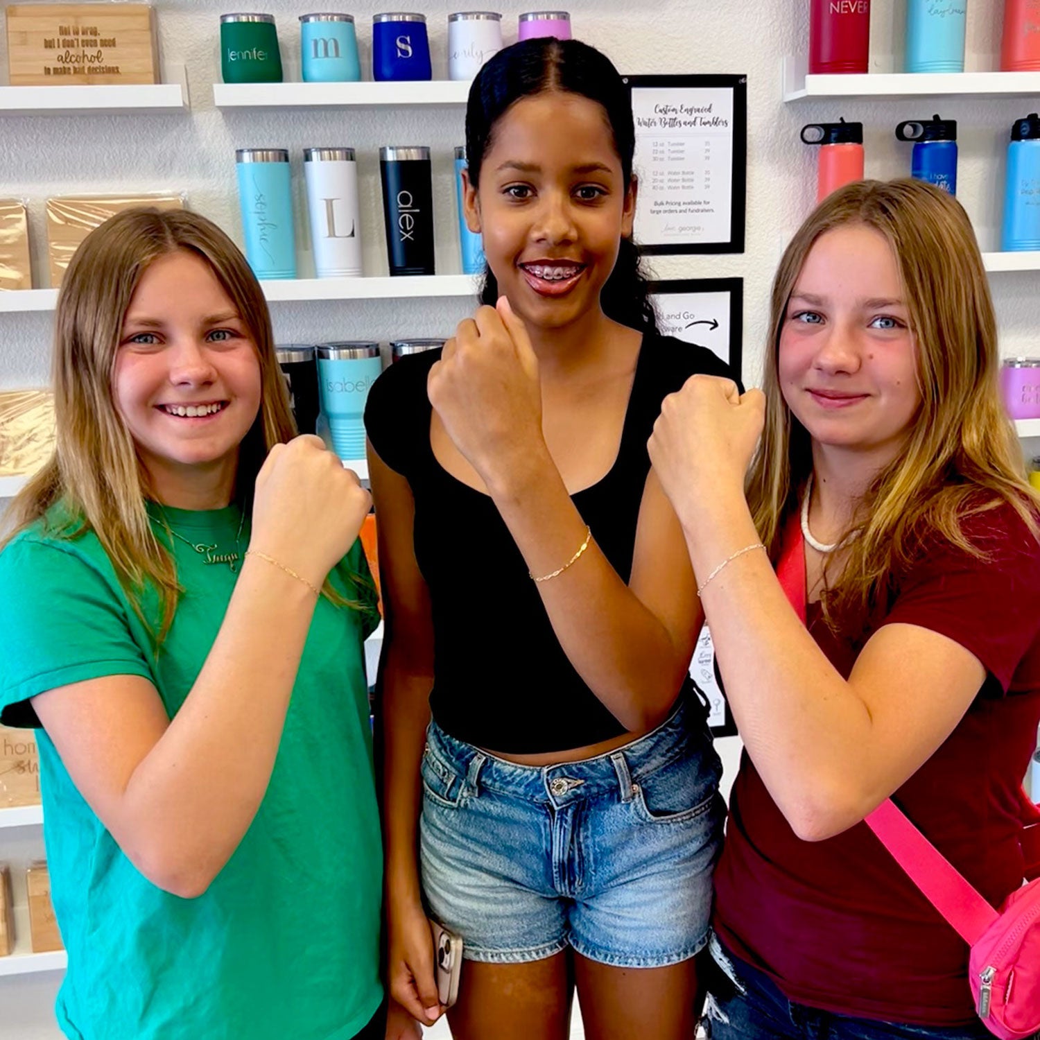 Permanent Bracelet Birthday Party in The Lab