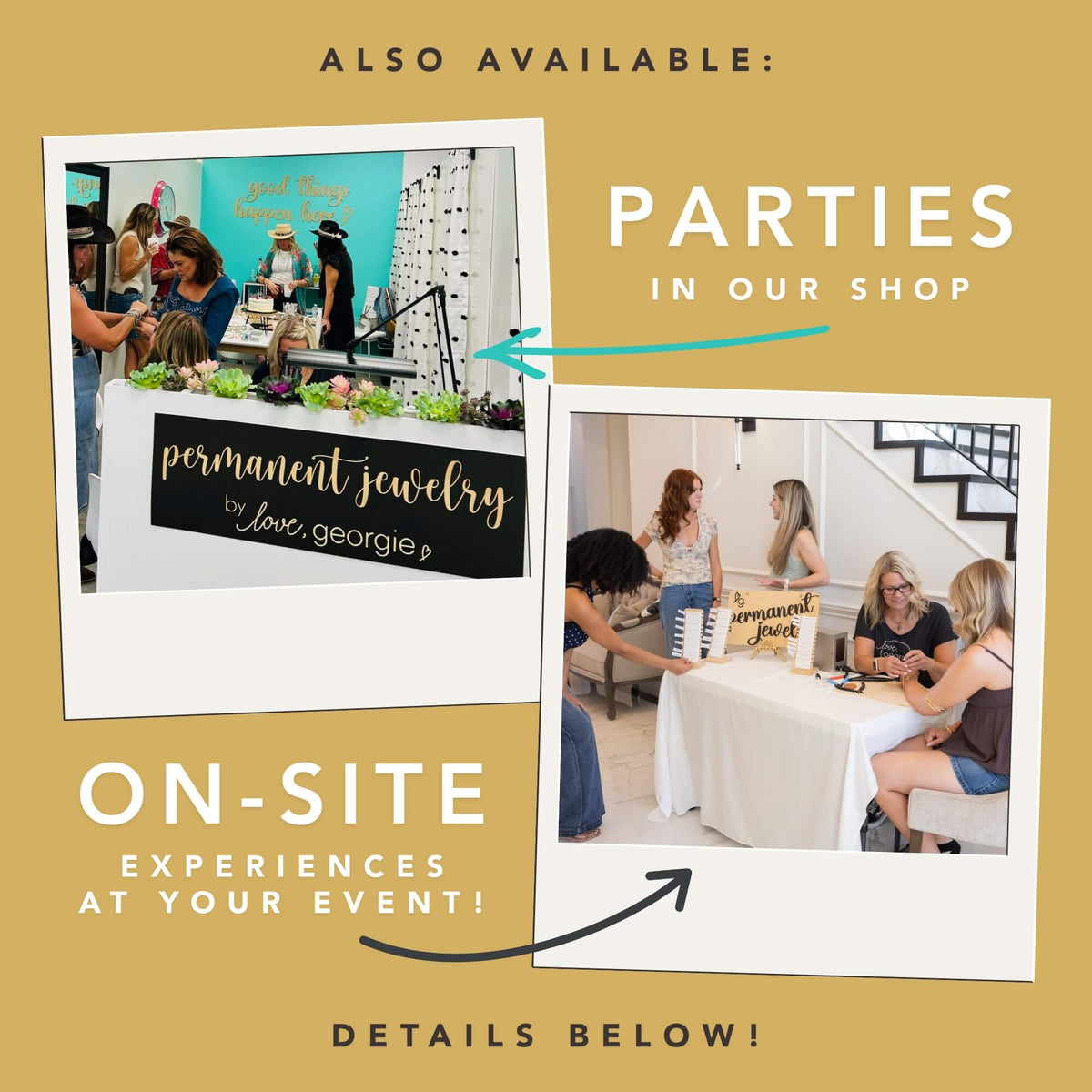 Permanent Jewelry Appointment Deposit - 1 Person