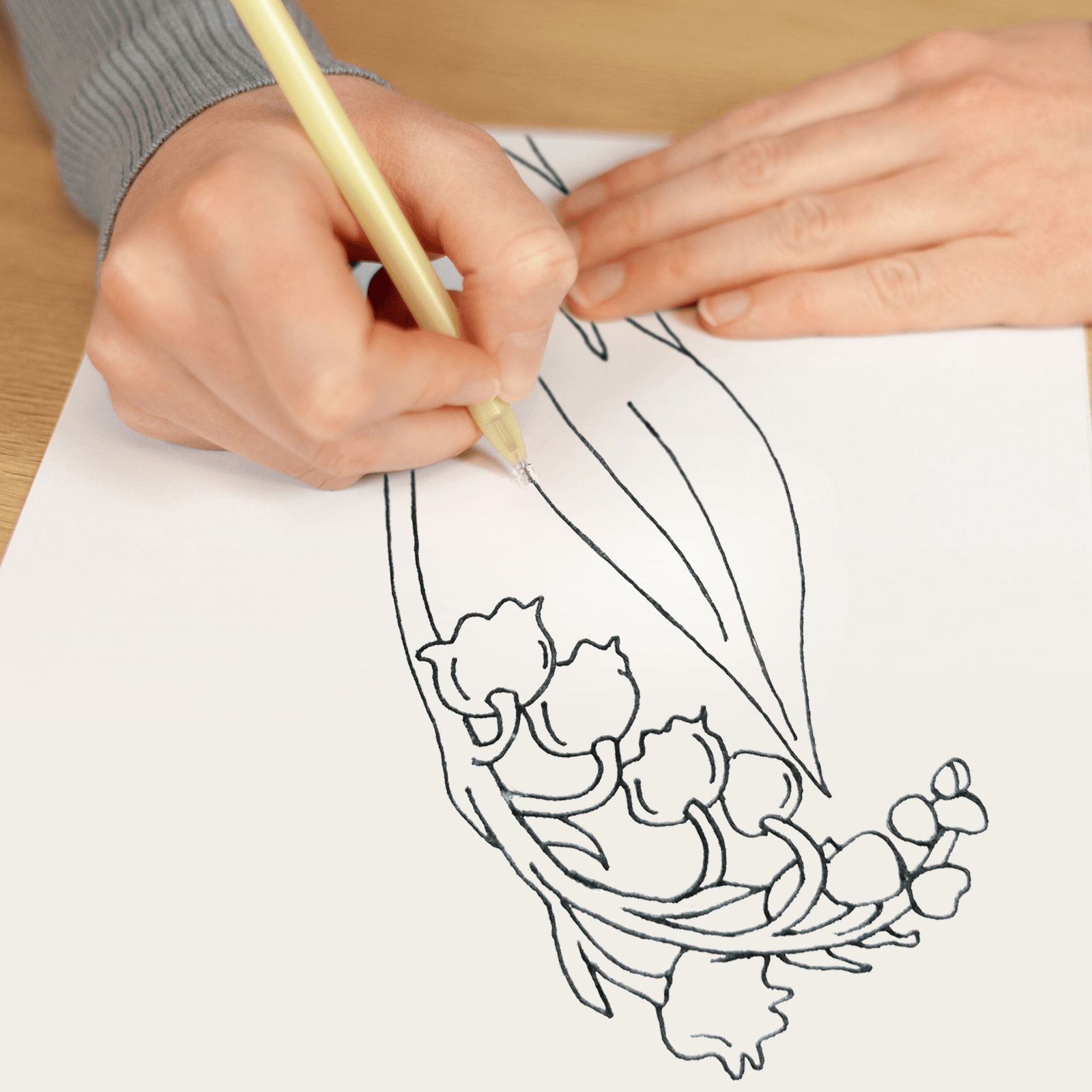 Engraved Art in The Lab: Lily of the Valley Drawing Lesson - Date TBA