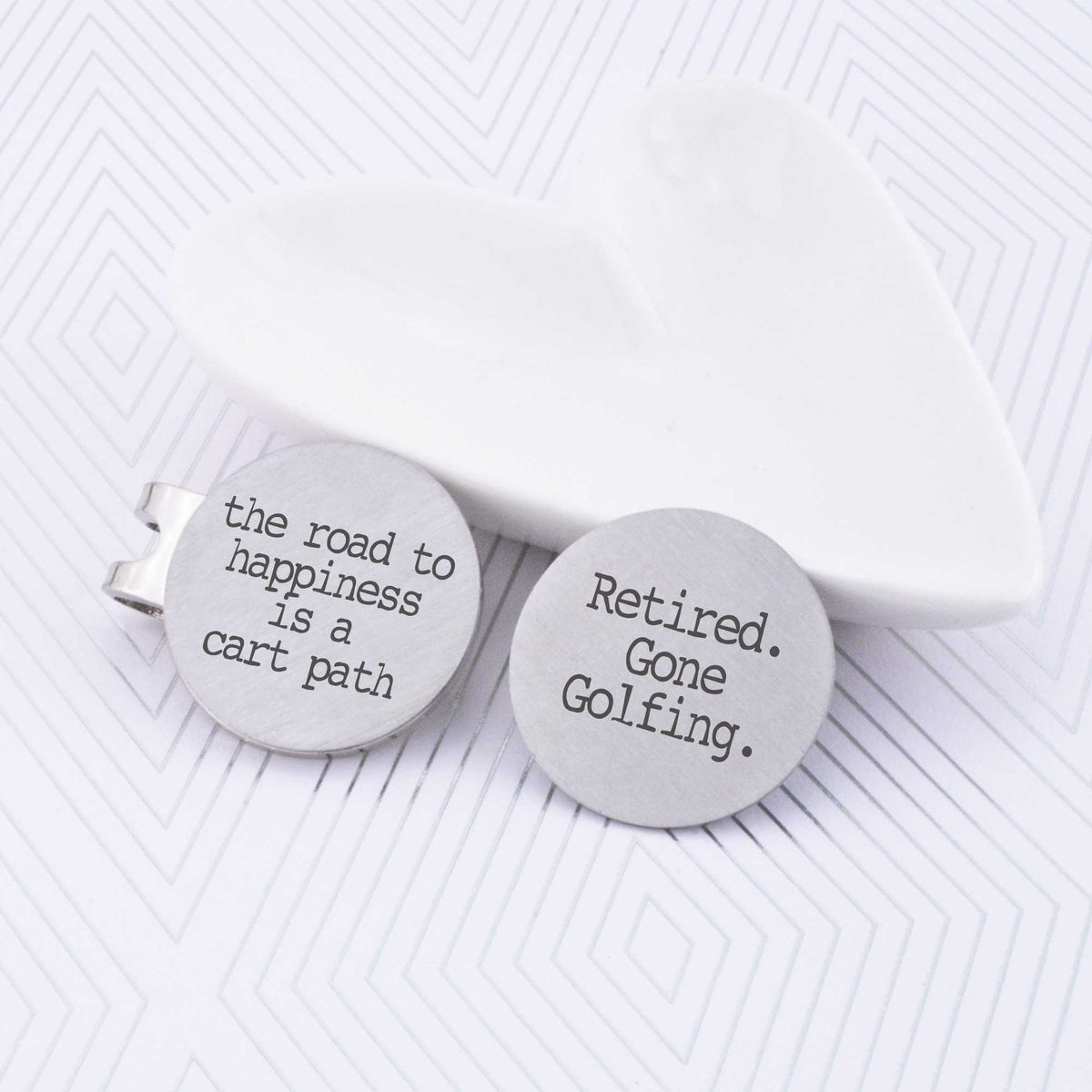 Retirement Golf Ball Marker Set