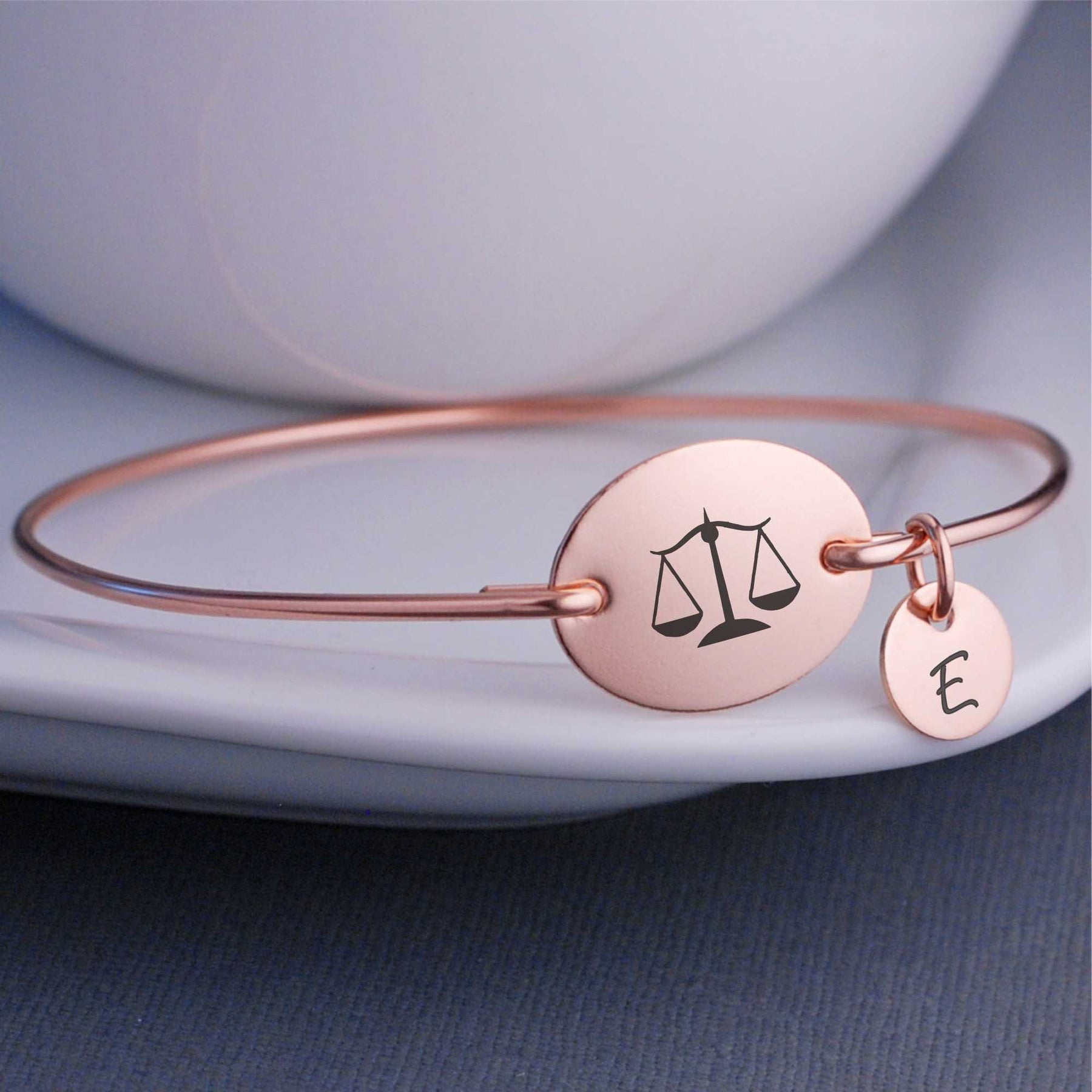 Scales of Justice Bracelet Love,