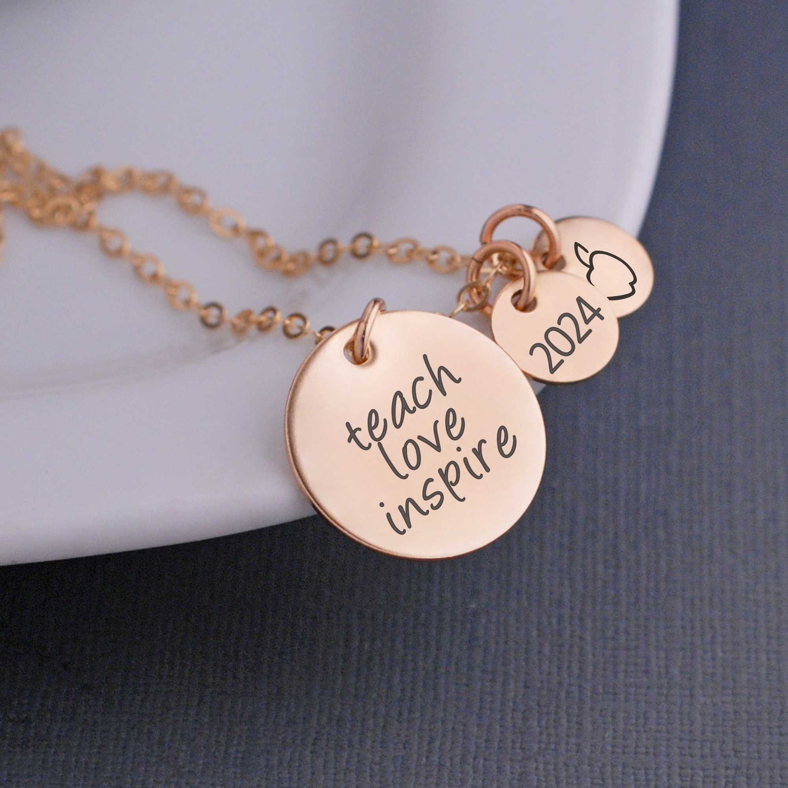 Teach Love Inspire - Necklace