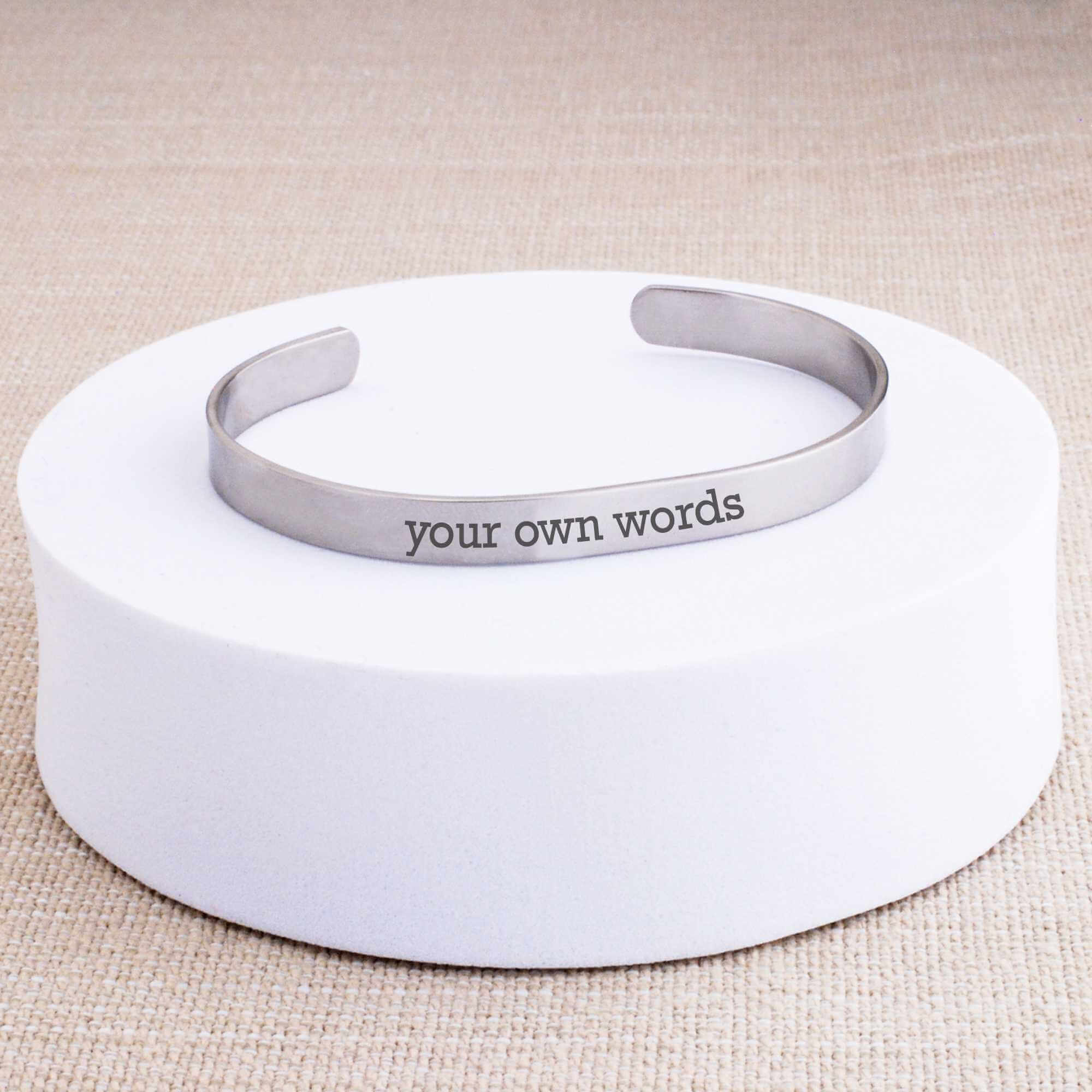 Design Your Own Cuff Bracelet