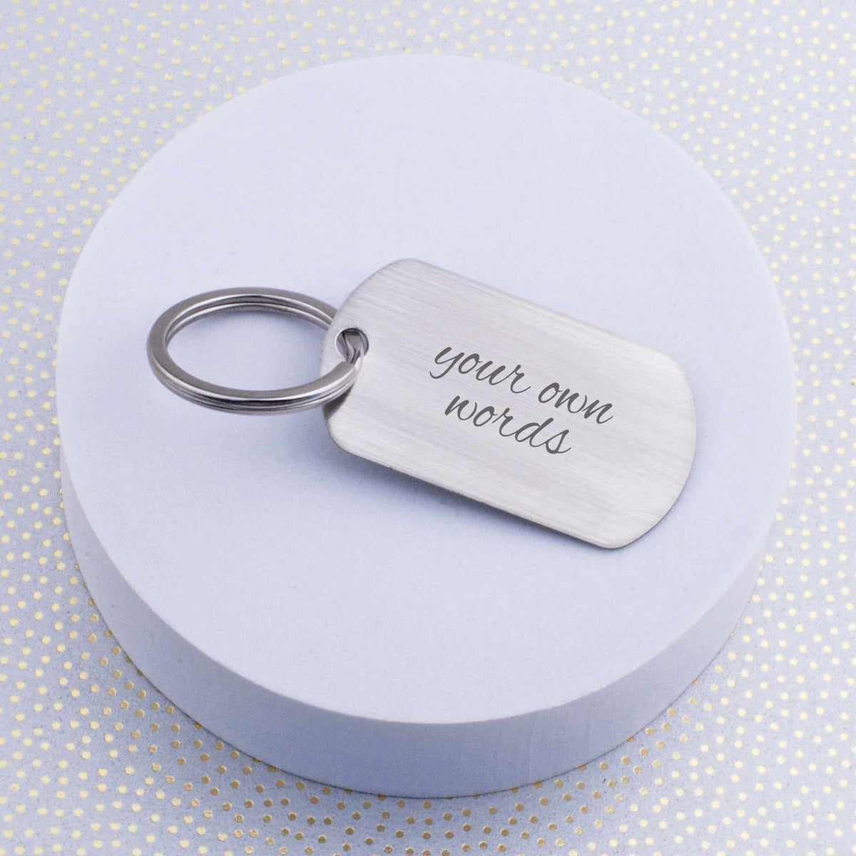 Design Your Own Customized Keychain