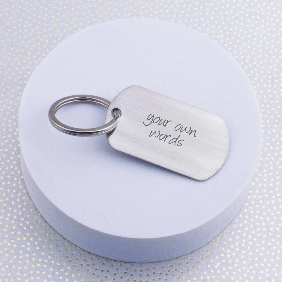 Design Your Own Customized Keychain