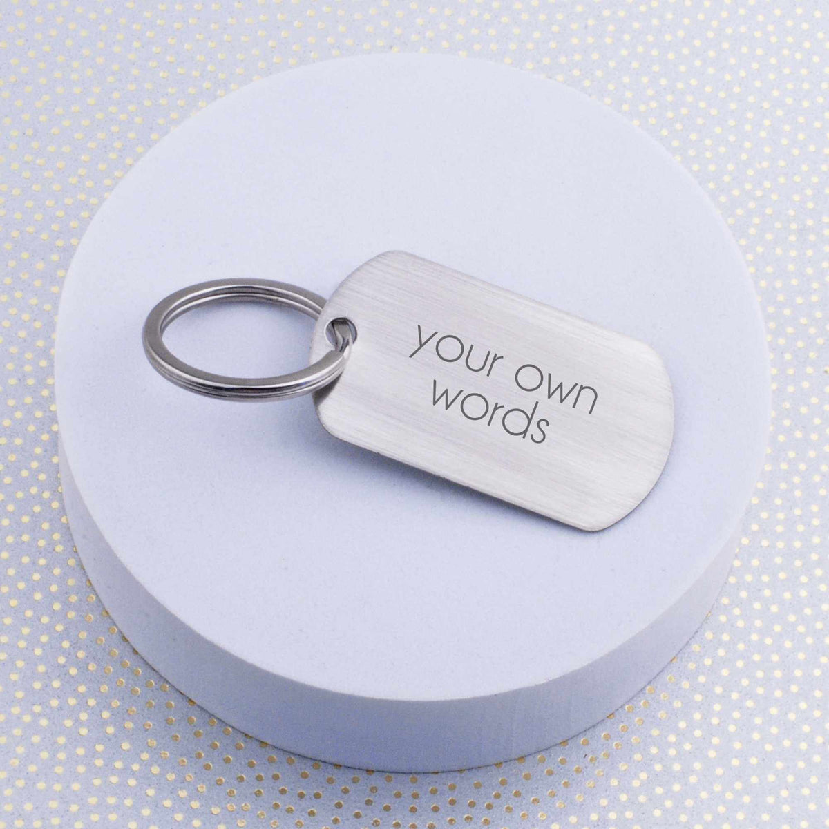 Design Your Own Customized Keychain