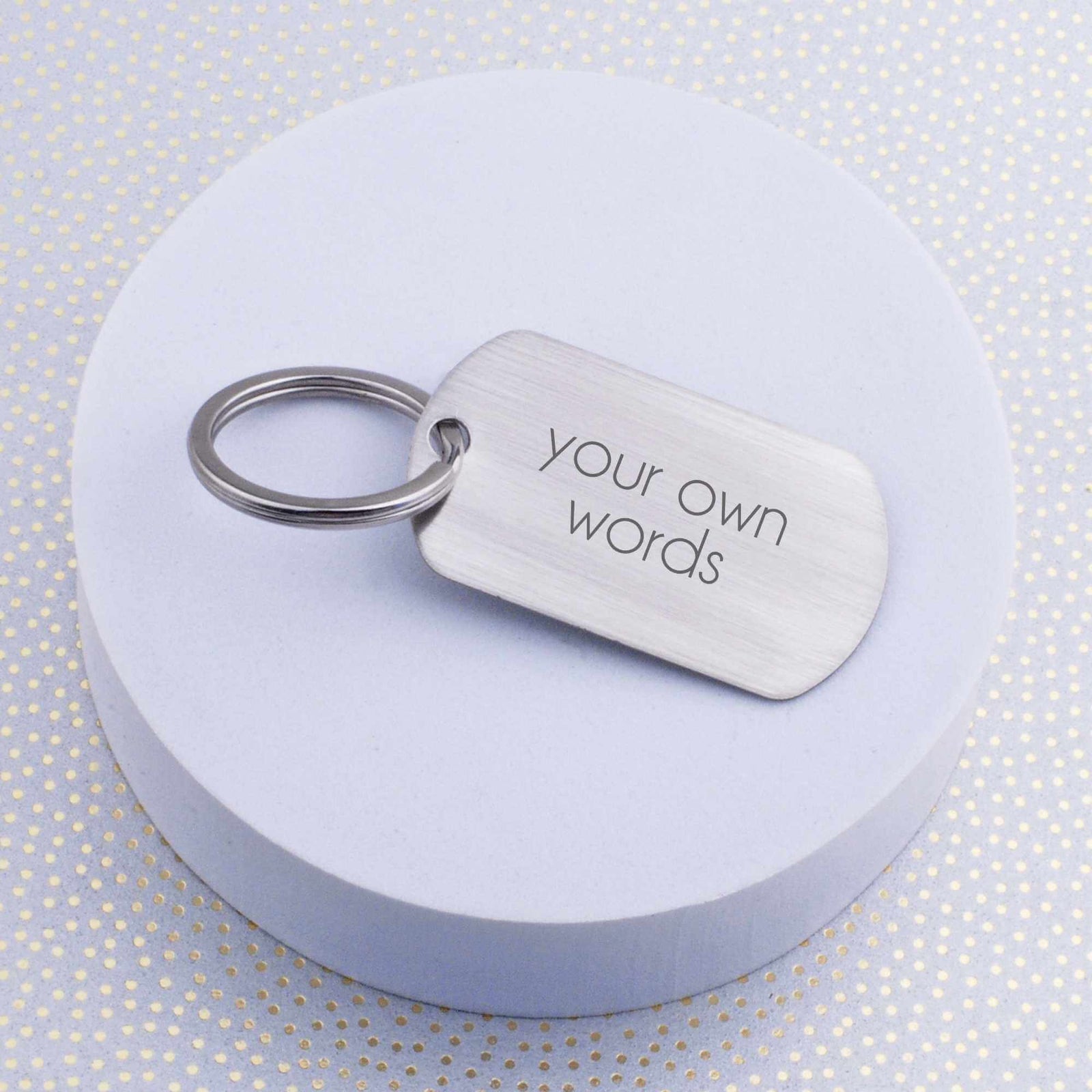 Design Your Own Customized Keychain