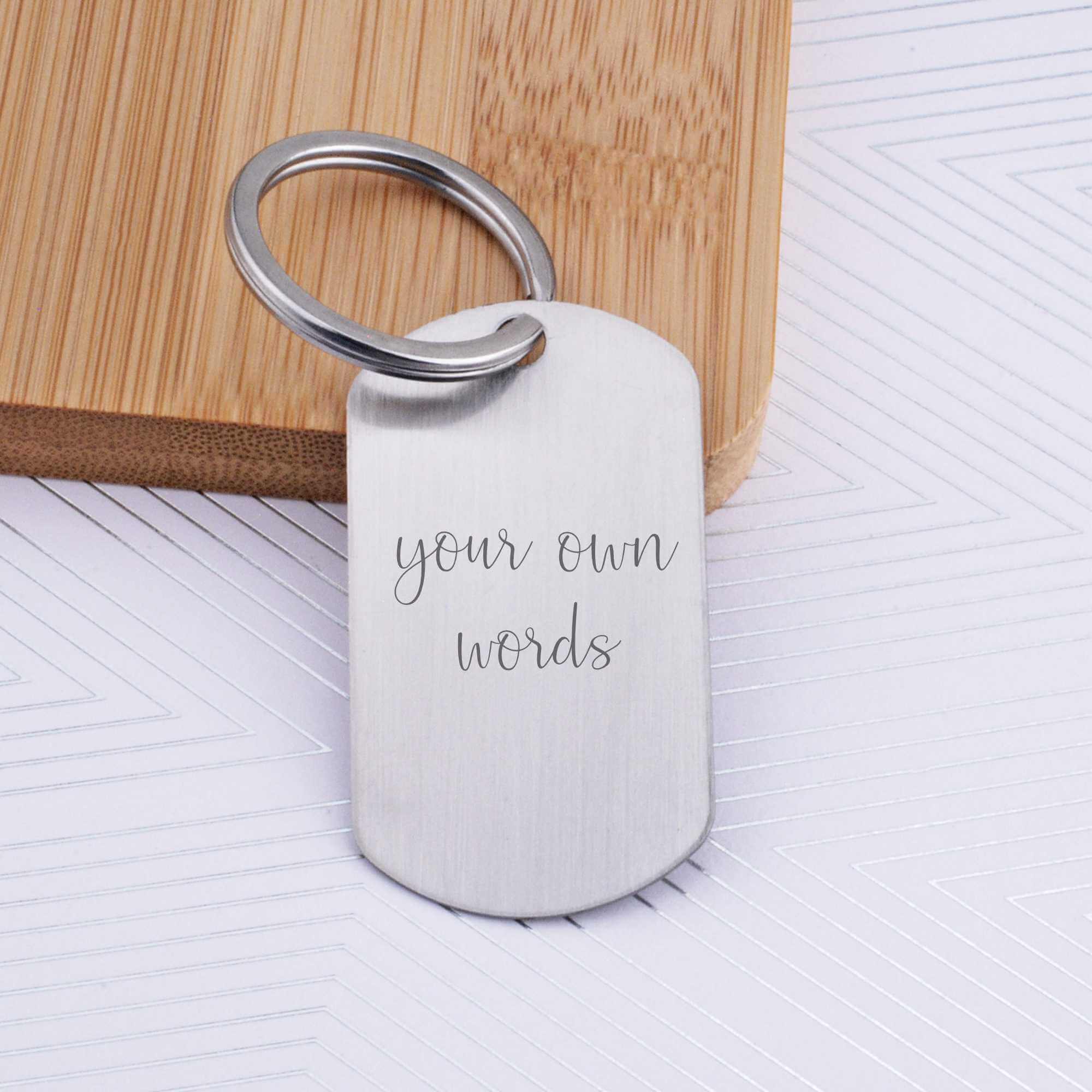 Design Your Own Customized Keychain