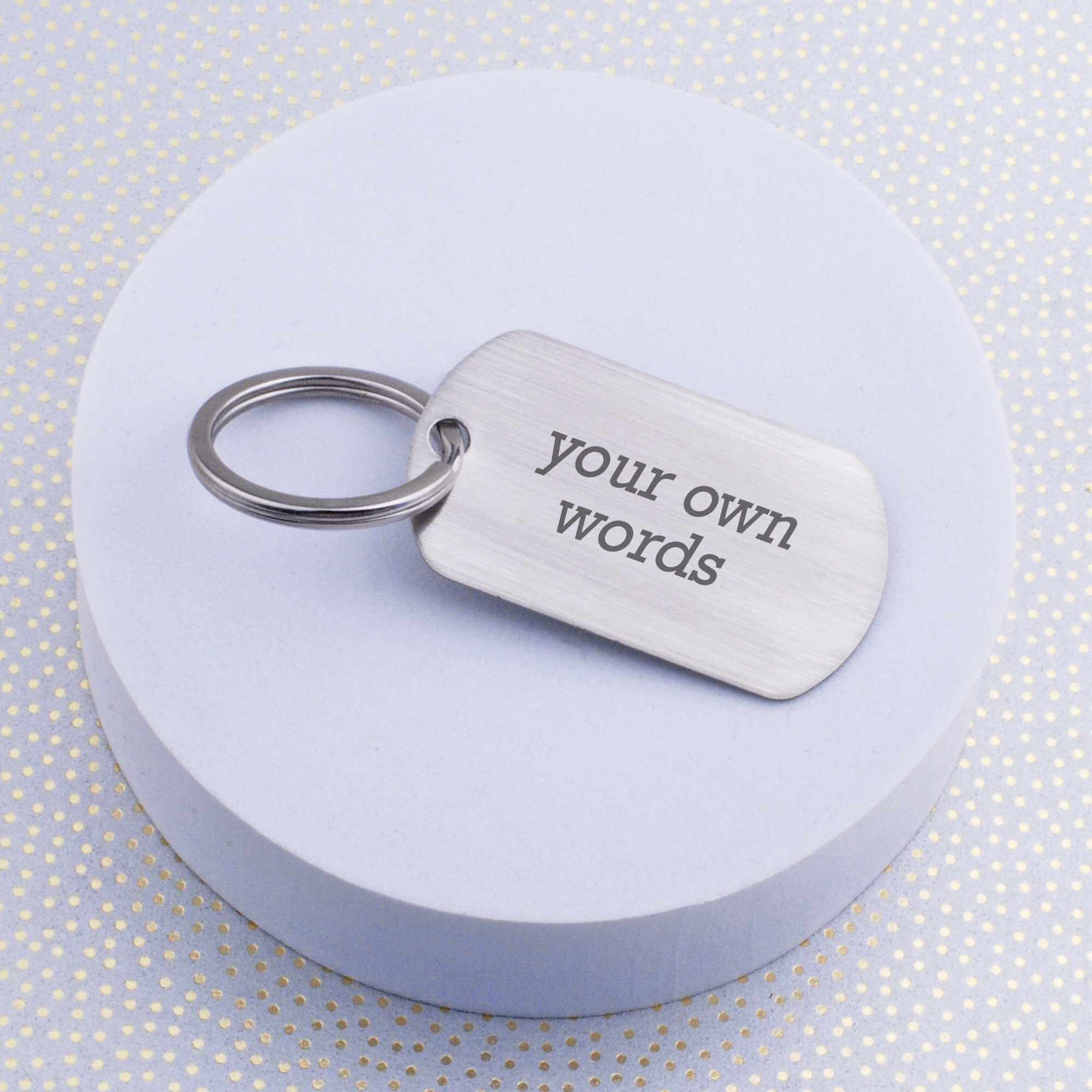 Design Your Own Customized Keychain