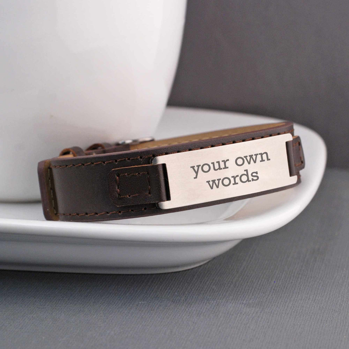 Leather Bracelet - Design Your Own