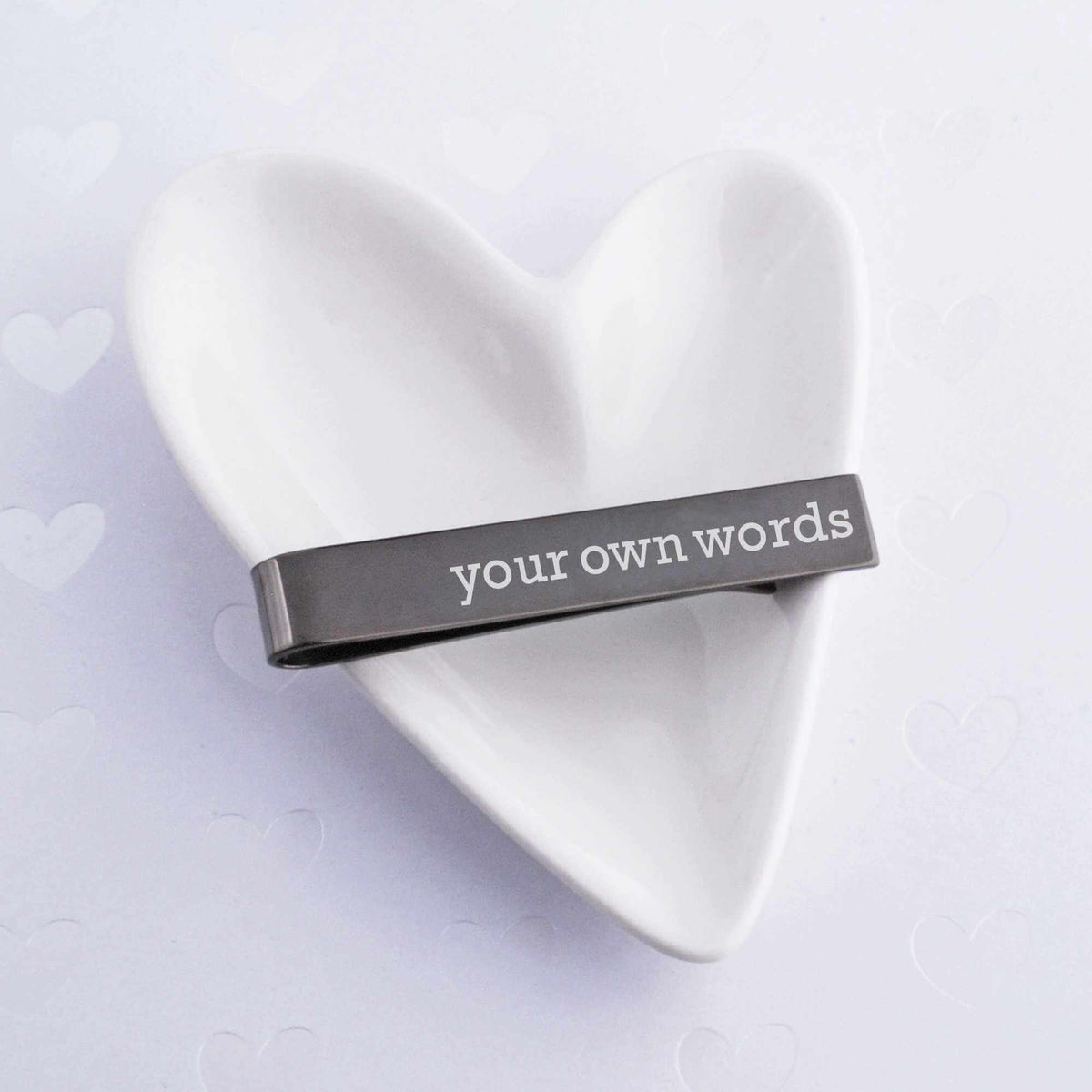 Design Your Own Tie Clip