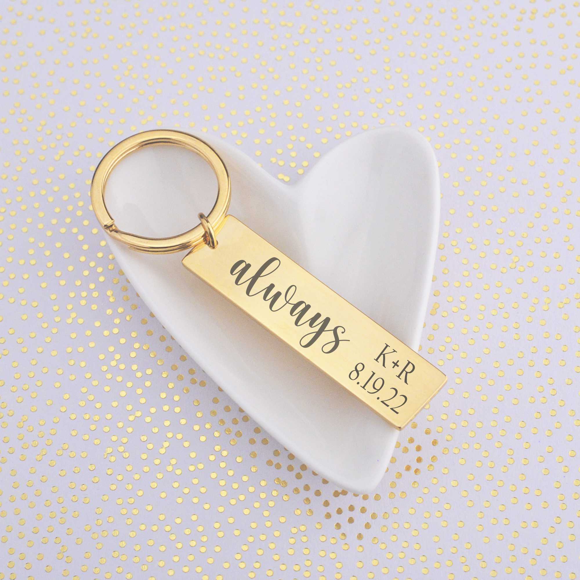 Always & Forever - Couple's Keychain Set