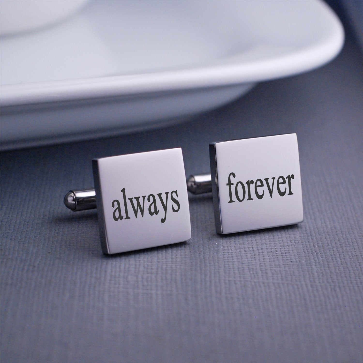 Always and Forever Cufflinks – Cuff Links – Love, Georgie