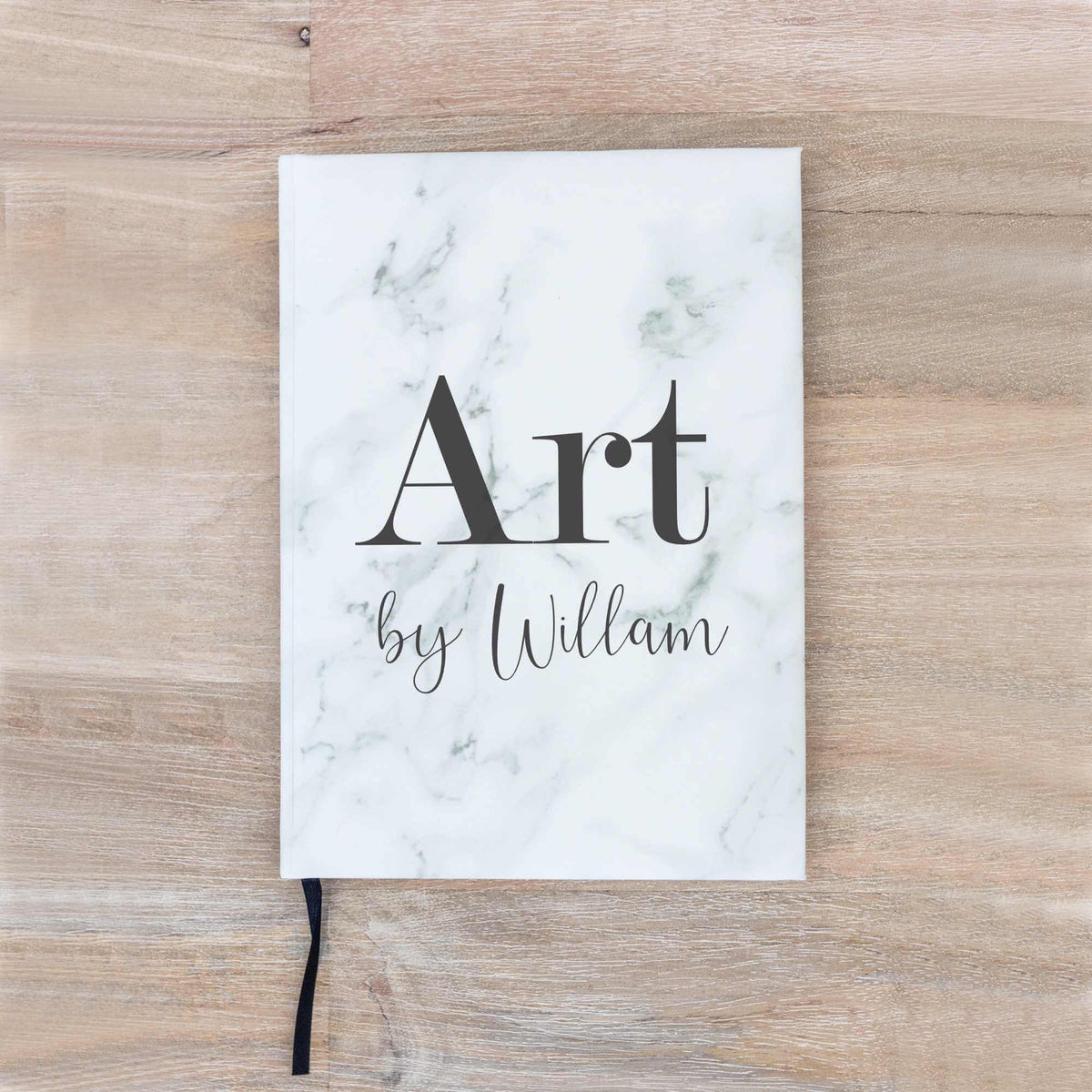 Art by [Name] - Vegan Leather Sketchbook