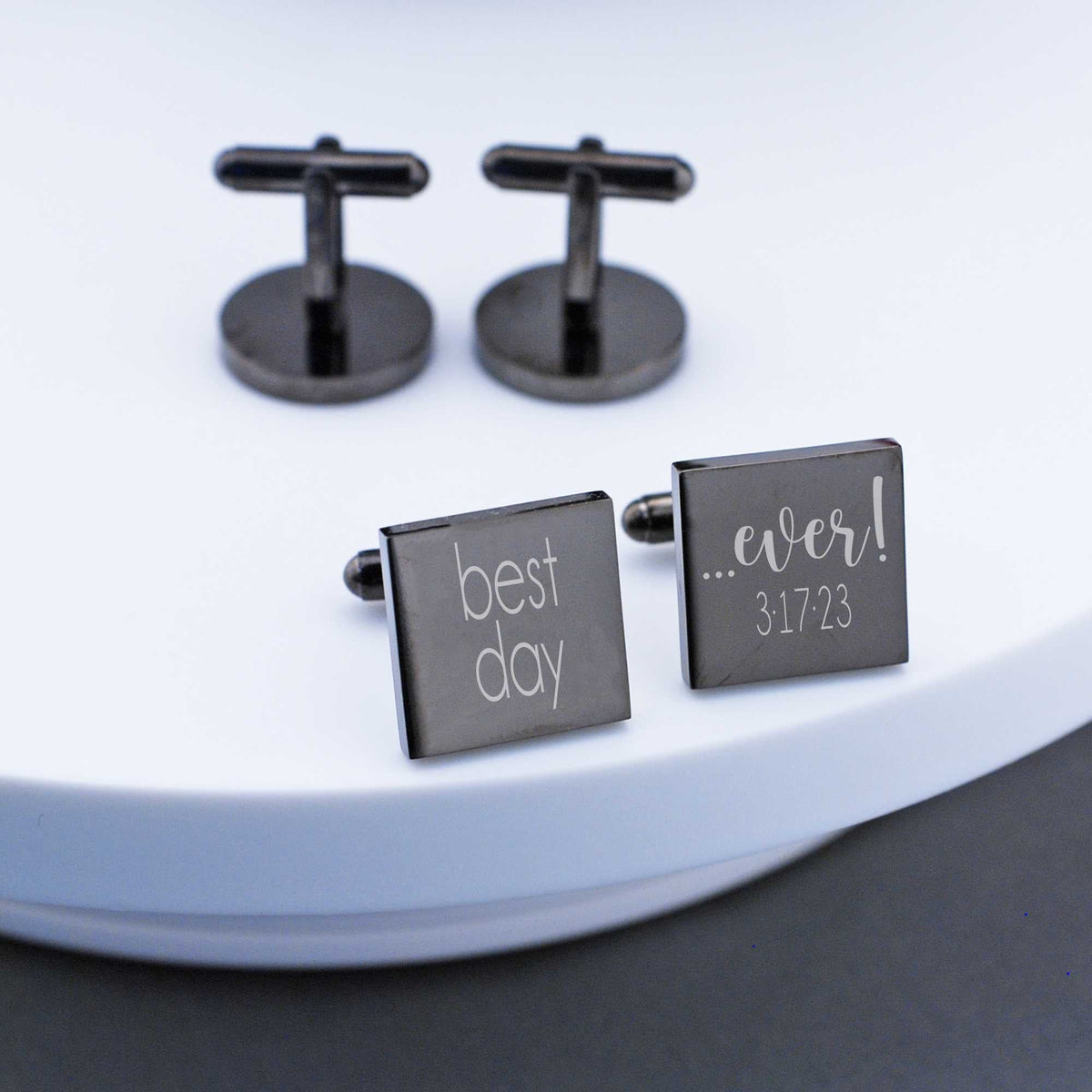 Groom Gift - Best Day Ever Cufflinks