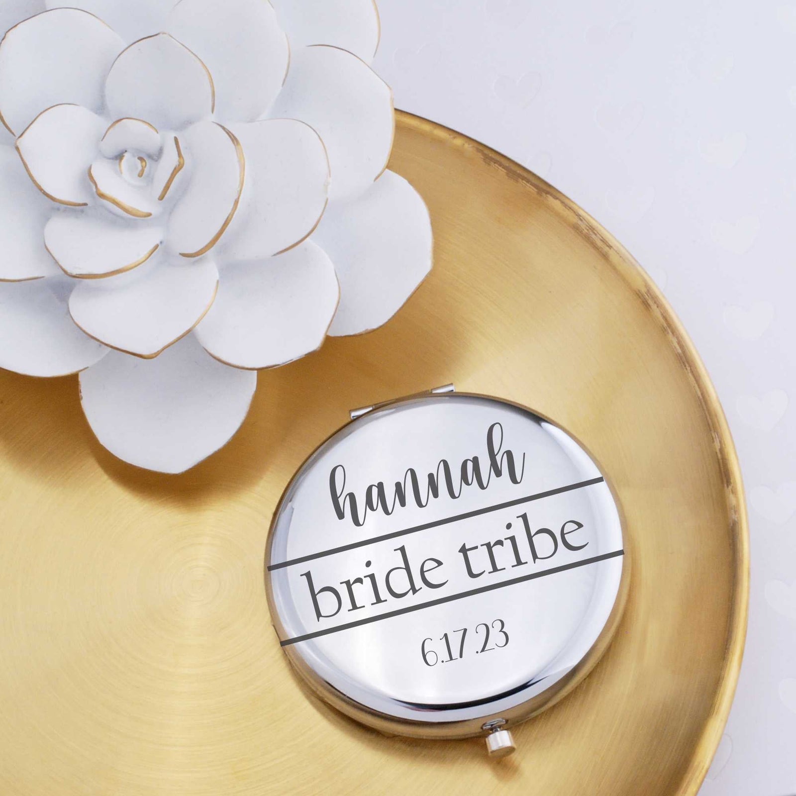 Bride Tribe - Compact Mirror