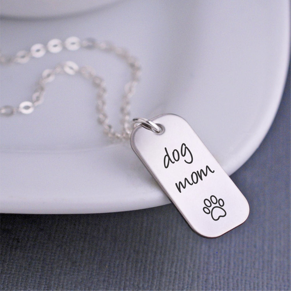Dog Mom Necklace Personalized Dog Mom Gift Love,
