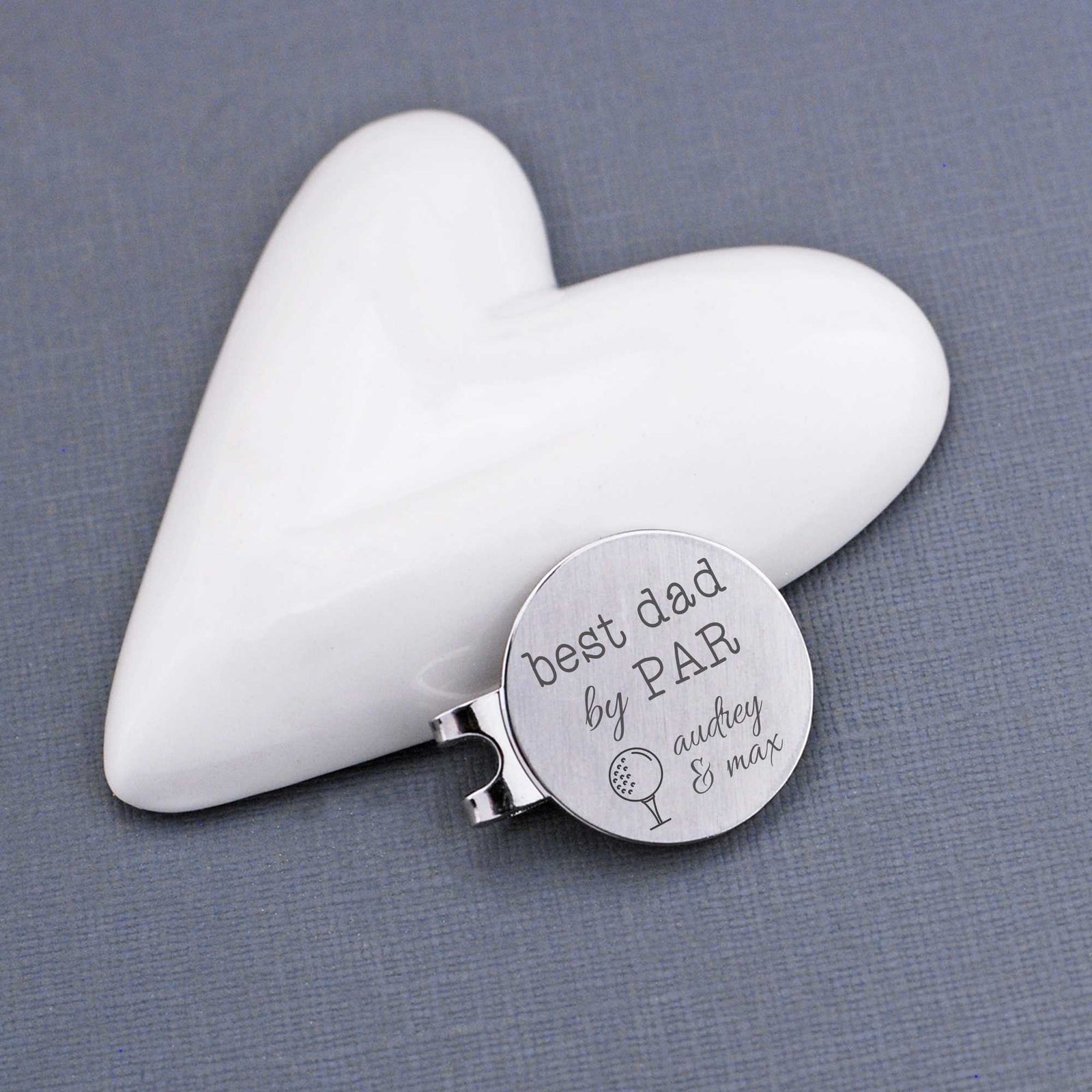 Best Dad By Par - Golf Ball Marker – Golf Ball Markers – Love, Georgie