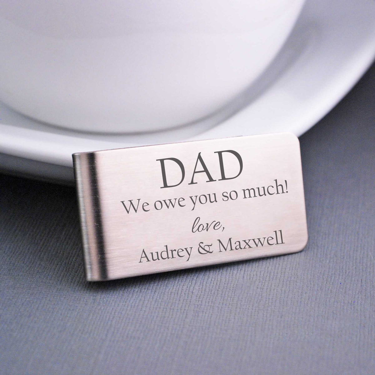Money Clip - Dad We Owe You So Much – Money Clip – Love, Georgie