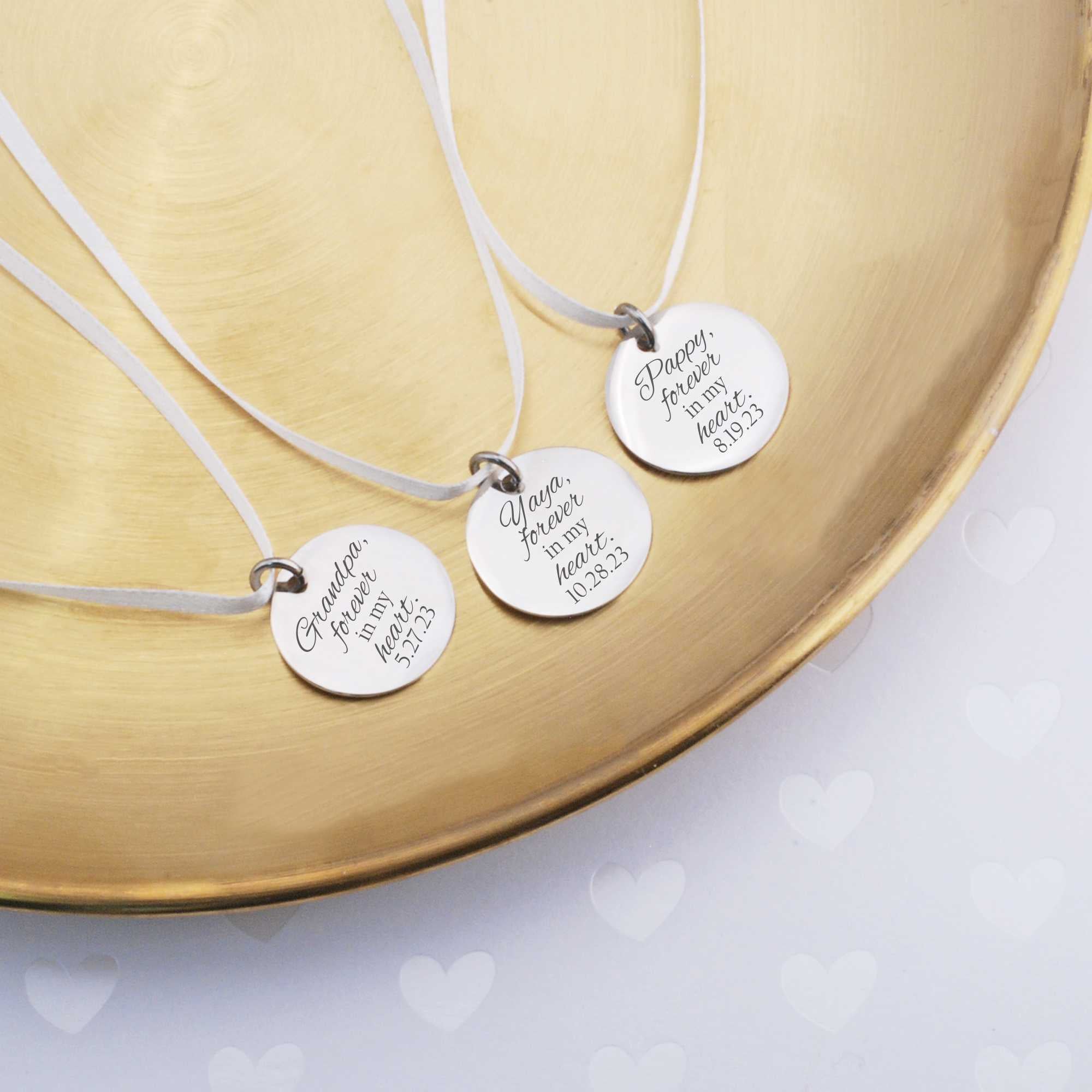 Forever In My Heart - Wedding Bouquet Charm