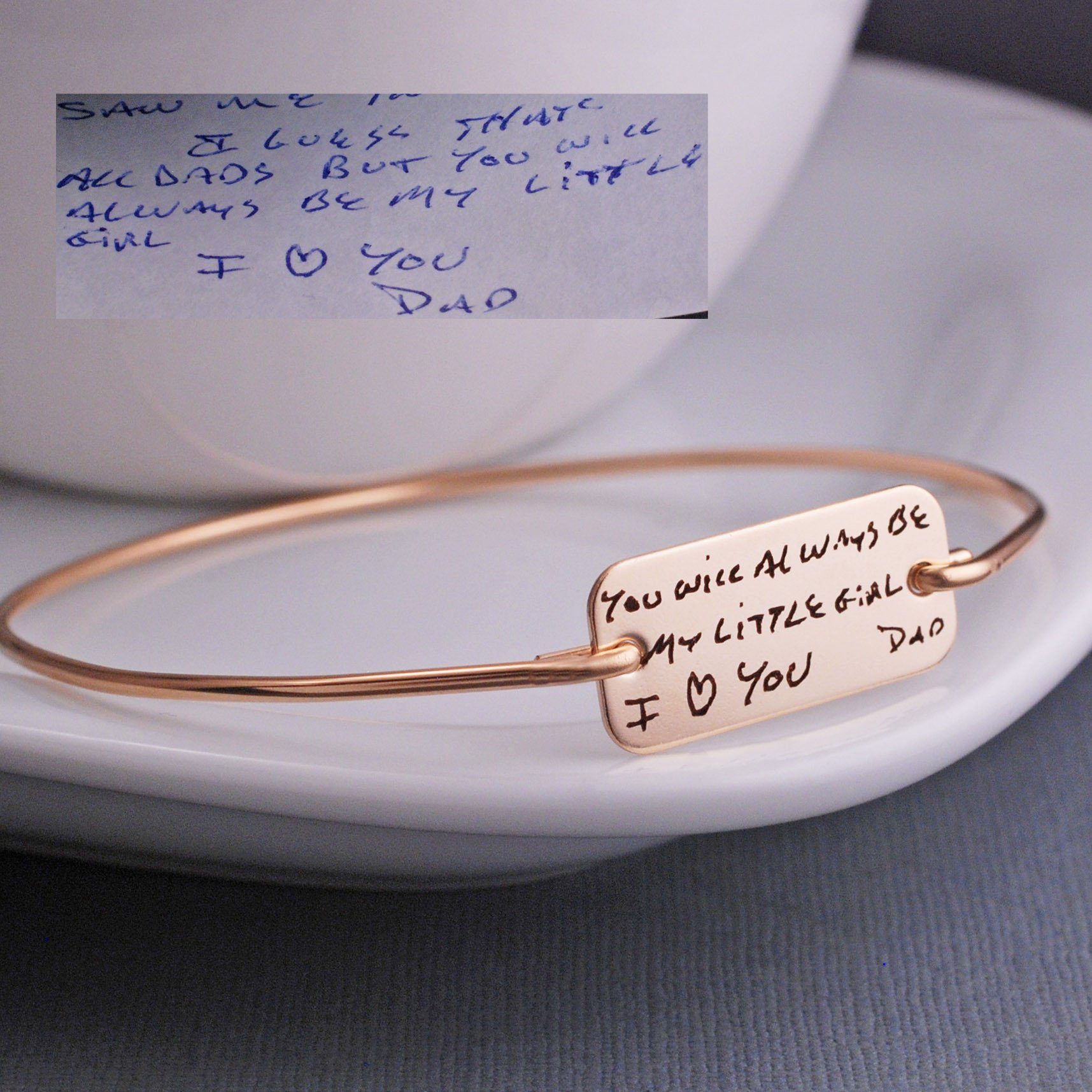 Custom Handwriting Bracelet – bracelet – Love, Georgie