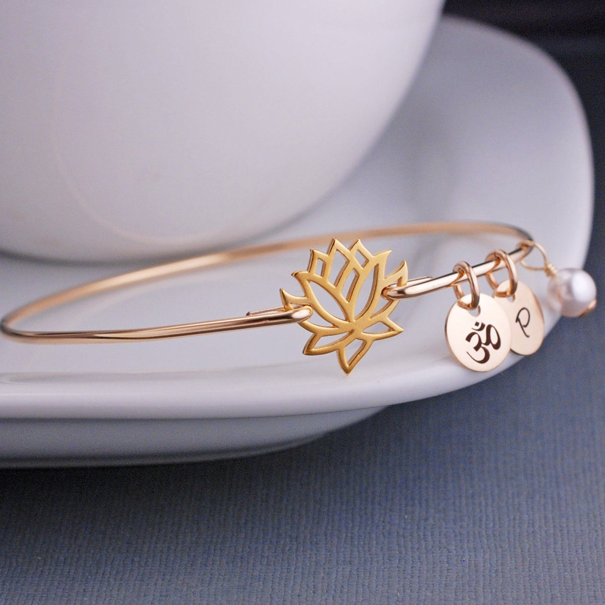 Open Lotus Bracelet – bracelet – Love, Georgie