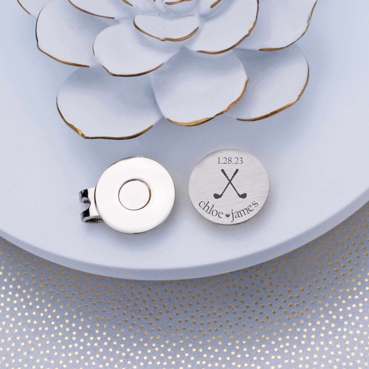 Anniversary Gift Golf Ball Marker