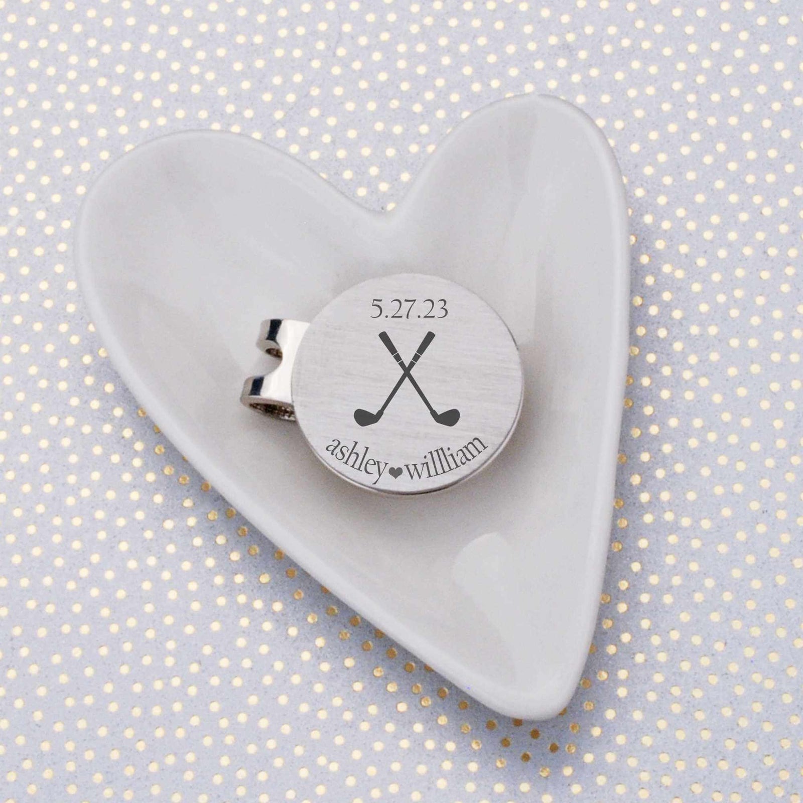 Anniversary Gift Golf Ball Marker