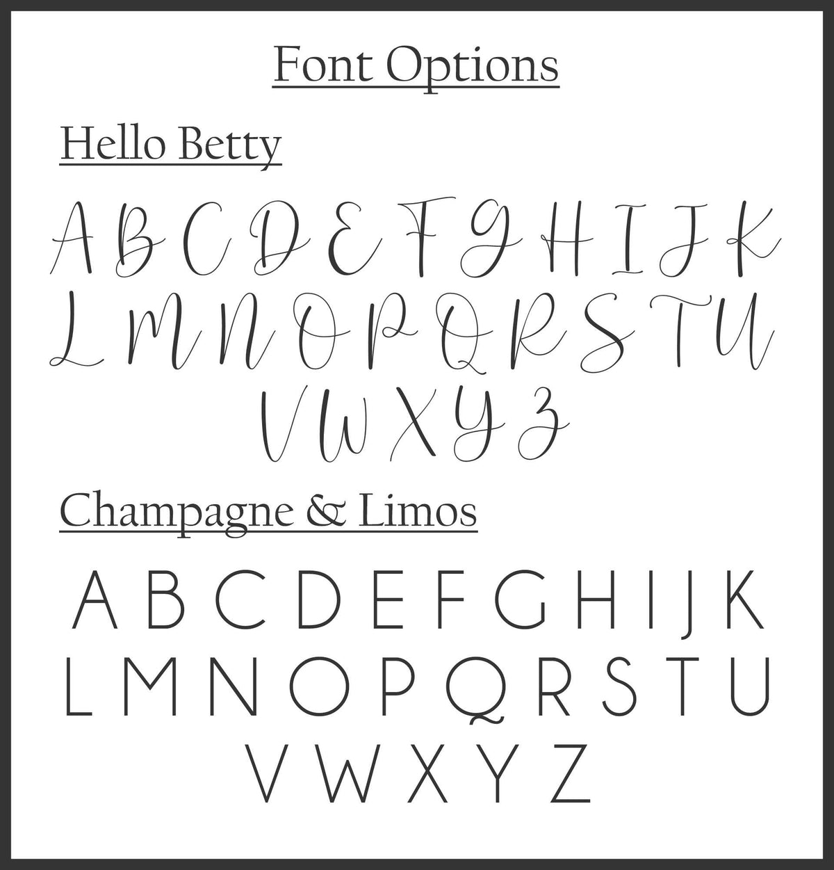 Slate Coaster Set with Initial - 4 pieces