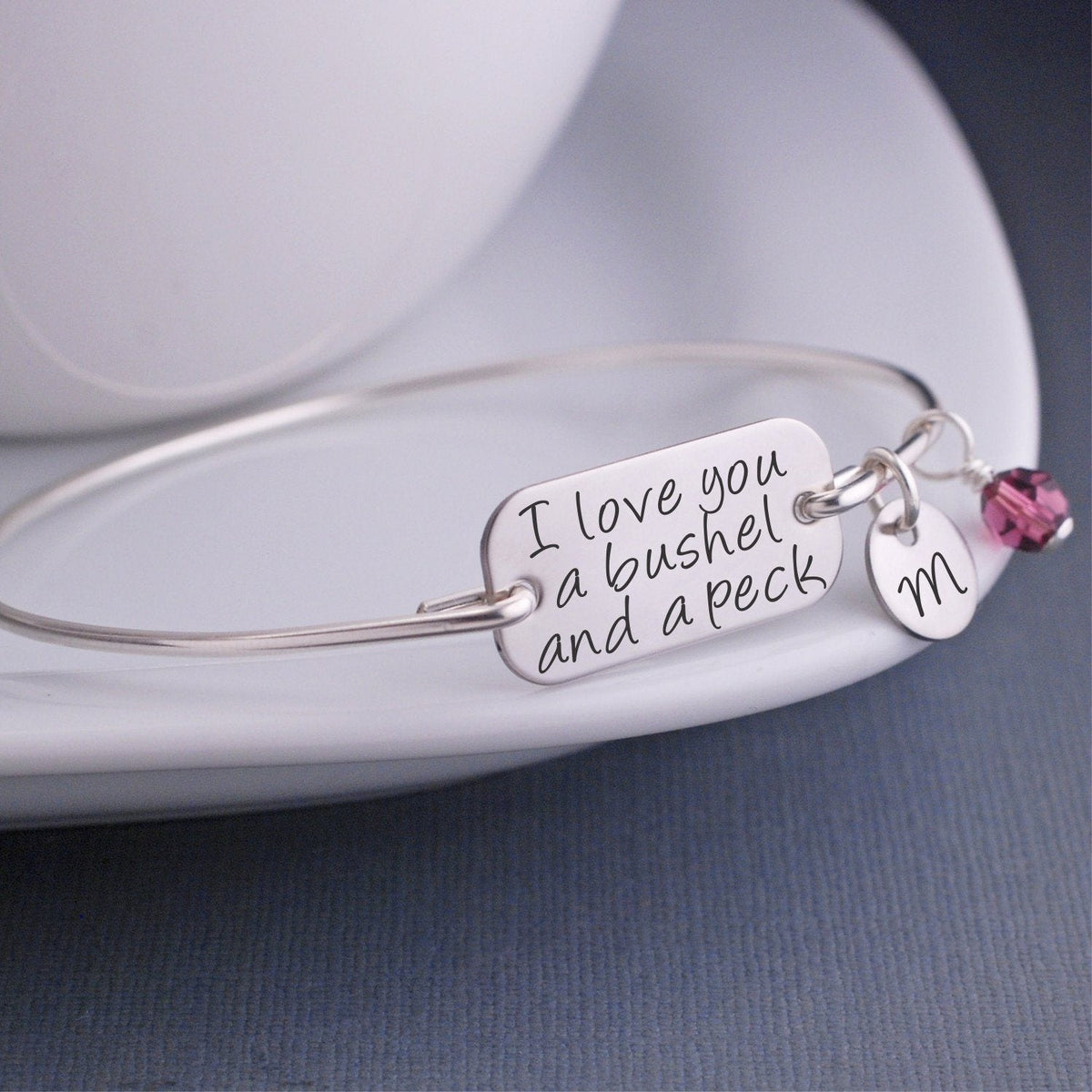 I Love You a Bushel and a Peck Bracelet – bracelet – Love, Georgie