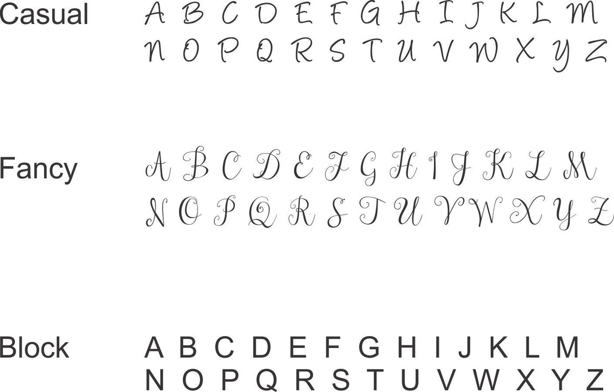 Single Initial Bangle Bracelets – bracelet – Love, Georgie