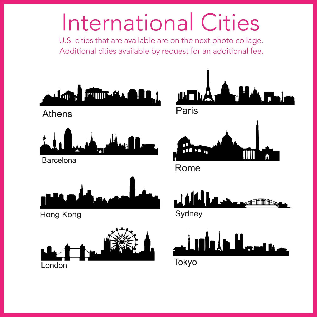 Custom City Skyline Cufflinks – Cuff Links – Love, Georgie