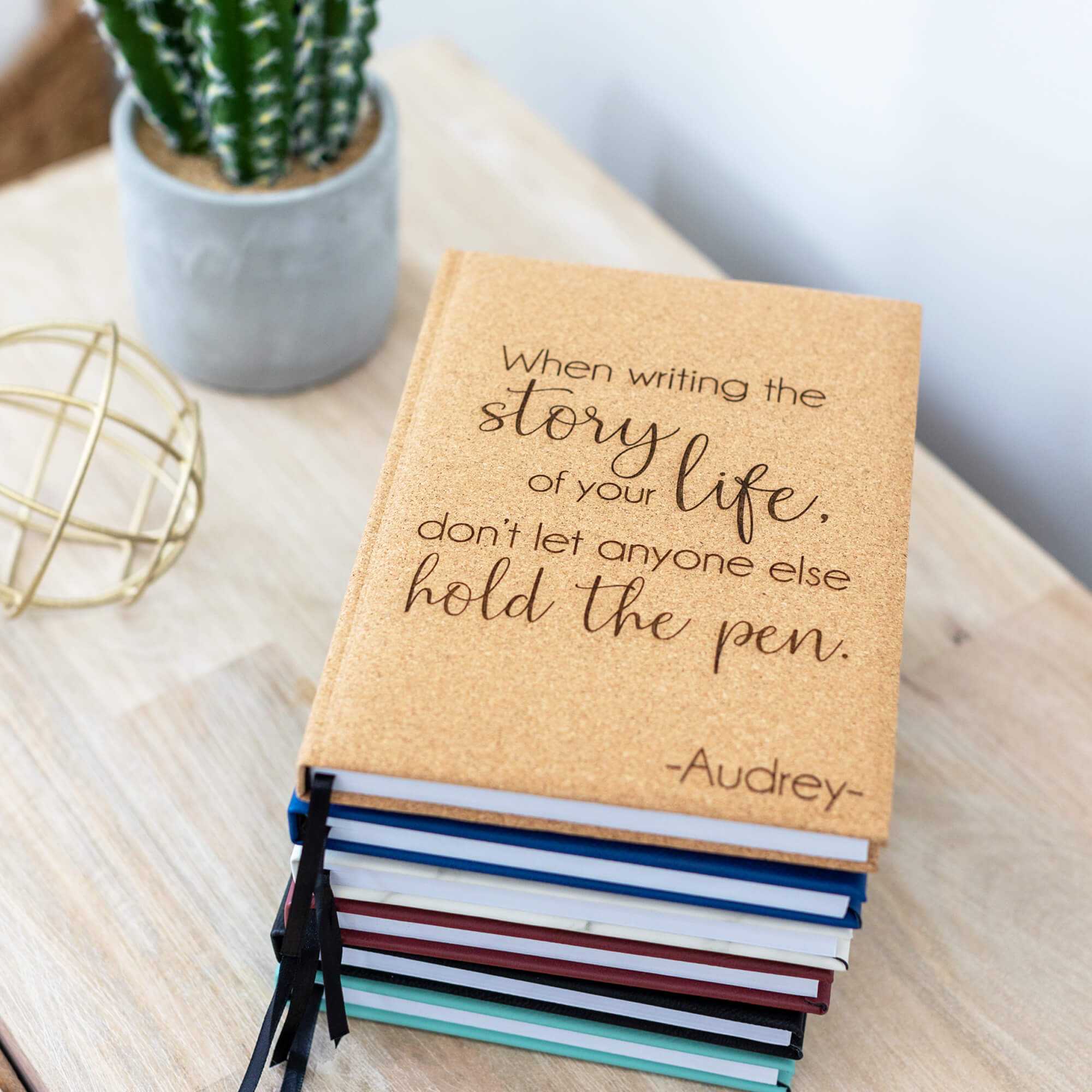 Journal with Name and Quote - Love, Georgie