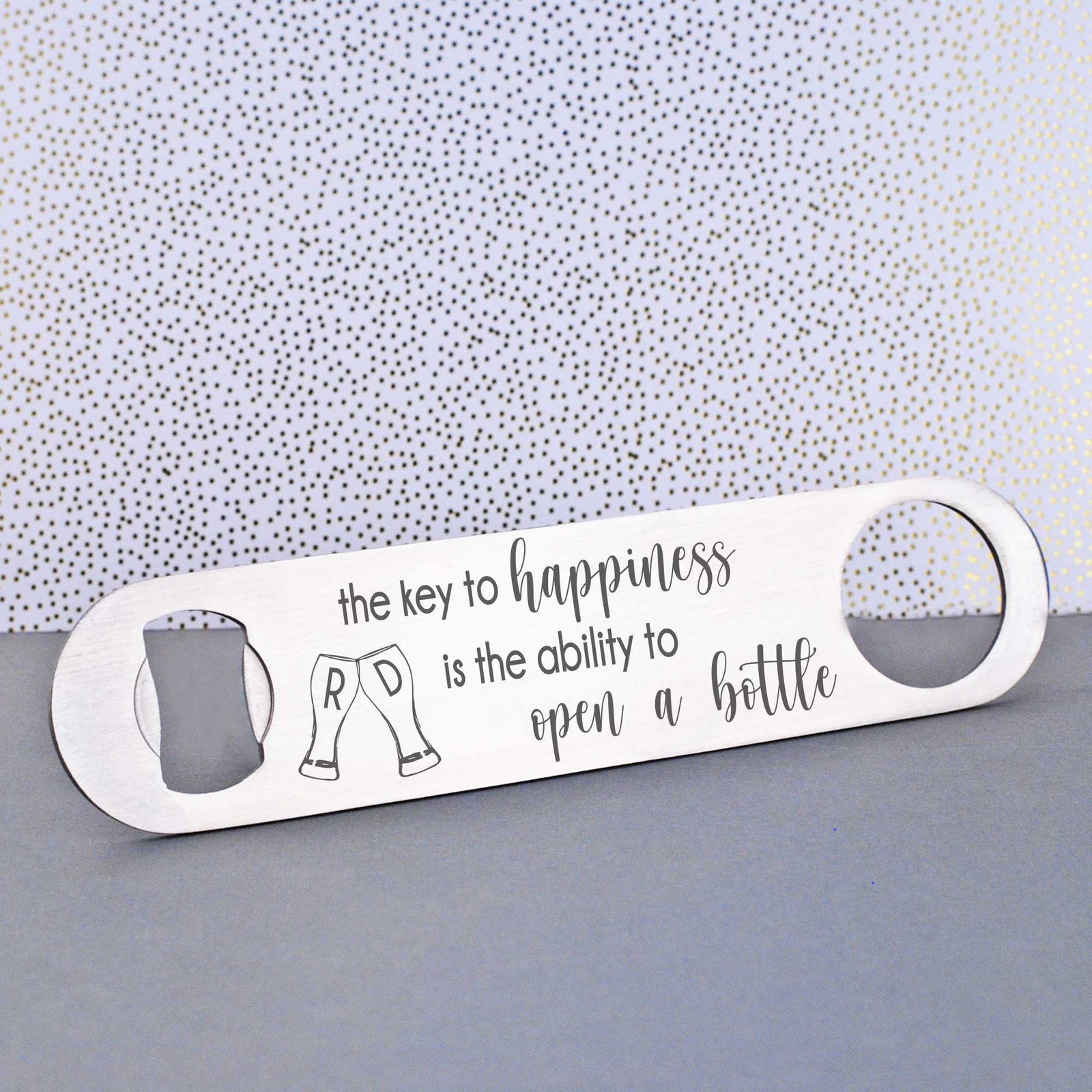 Key to Happiness - Bottle Opener