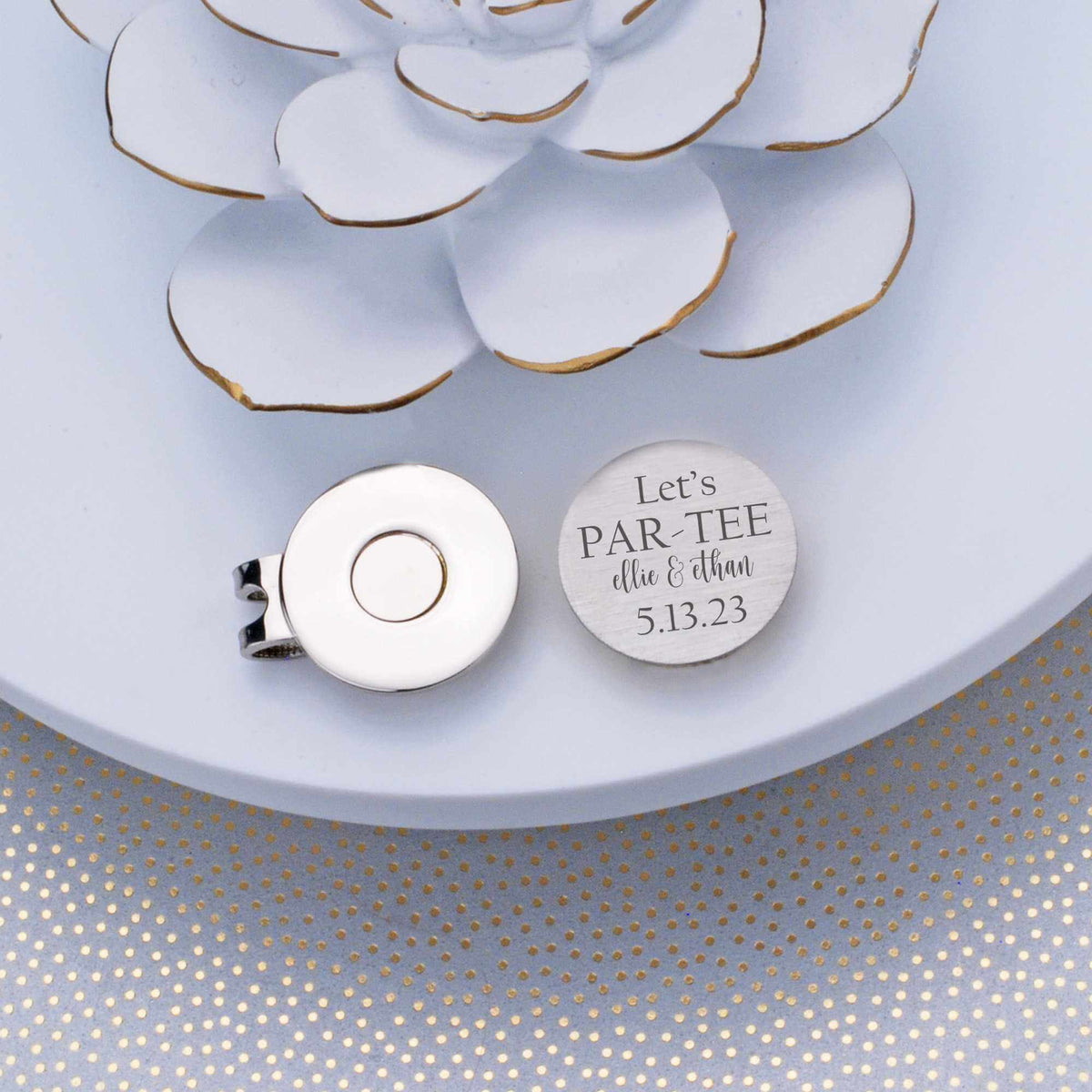 Let's PAR-TEE - Golf Ball Marker