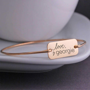 Corporate Logo Bracelet – bracelet – Love, Georgie