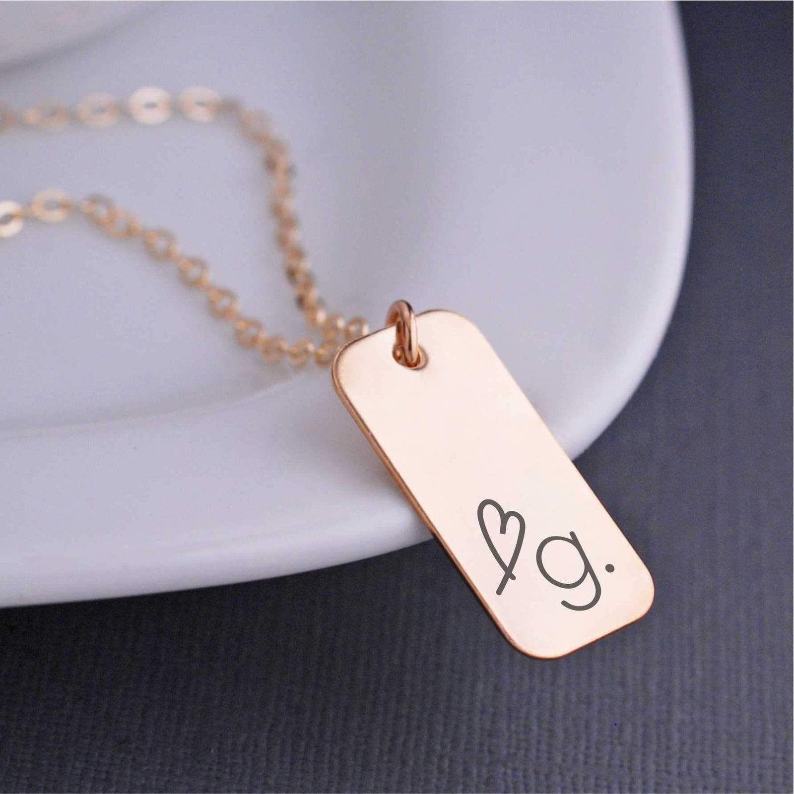 Corporate Logo Necklace – Necklace – Love, Georgie