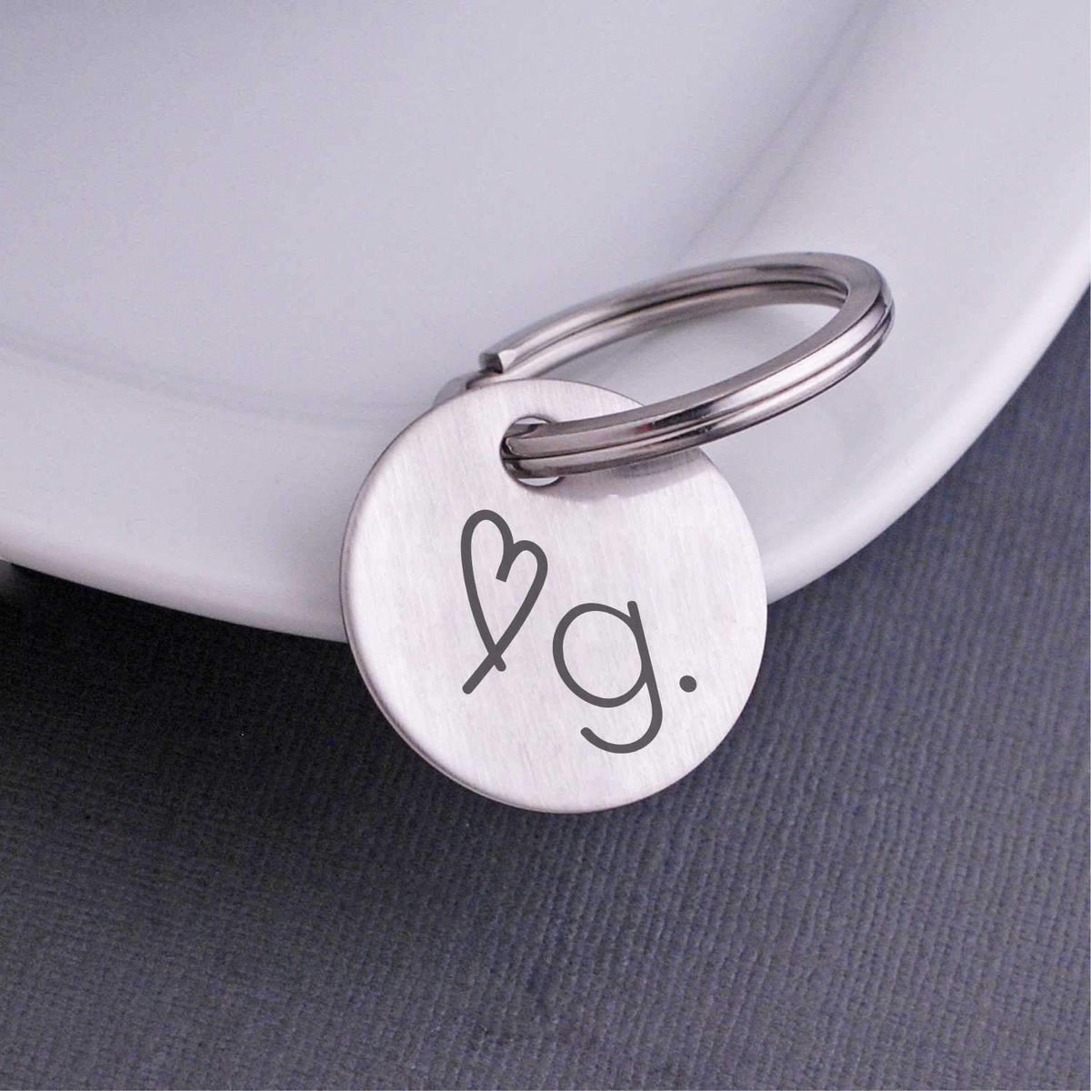 Corporate Logo Keychain – Keychain – Love, Georgie
