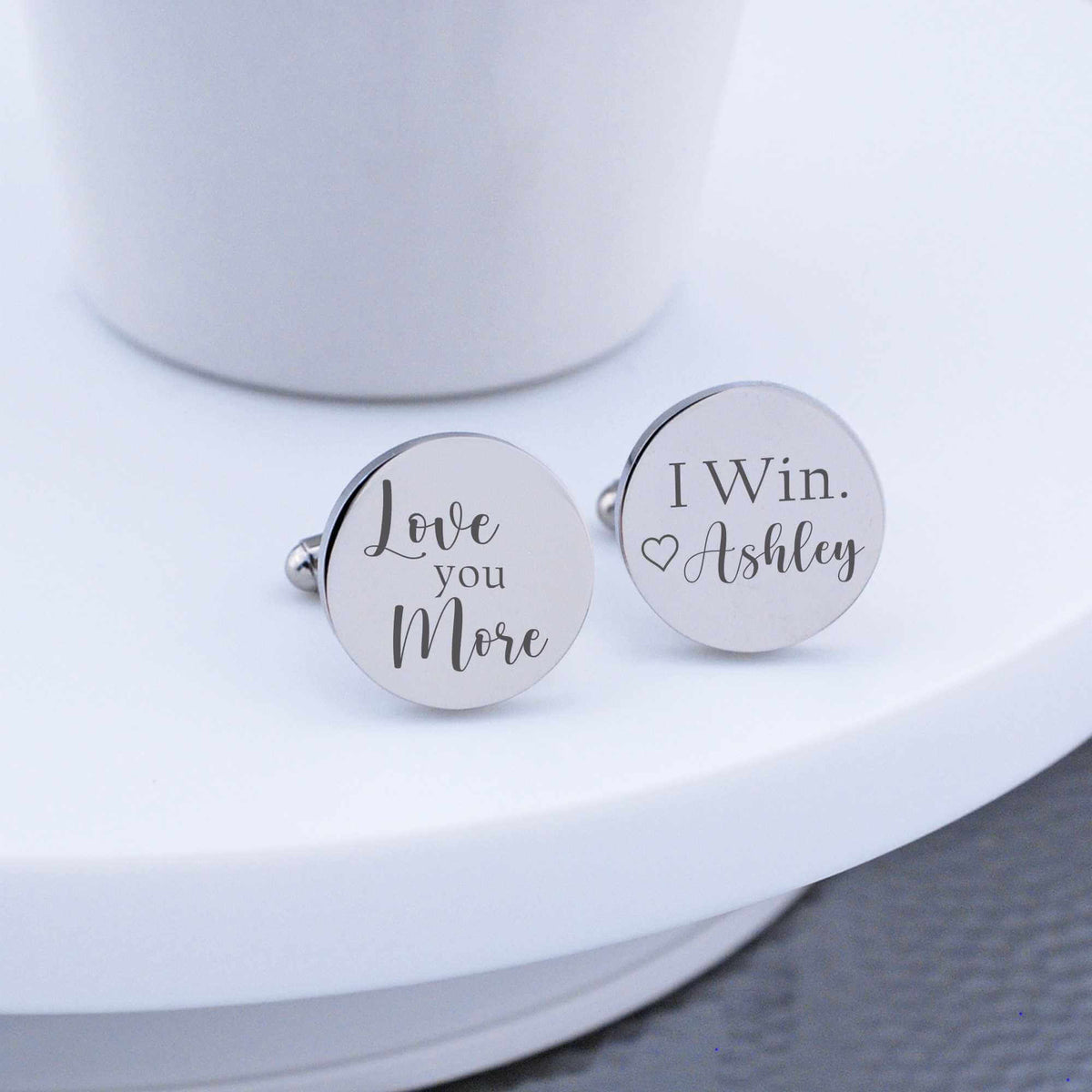 Love You More Cufflinks