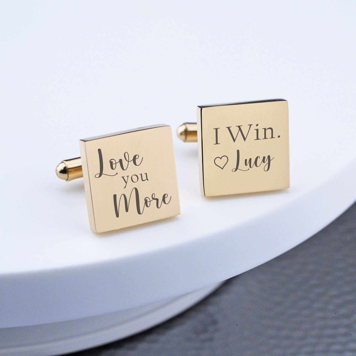 Love You More Cufflinks