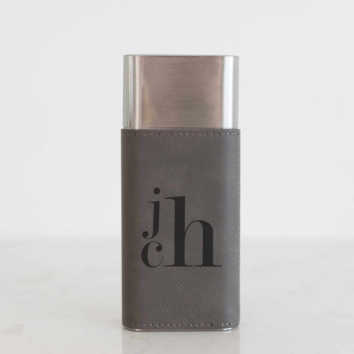Monogrammed Cigar Case with Cutter