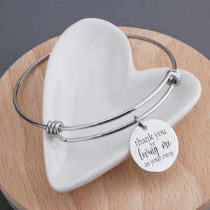 Adjustable Bangle Bracelet - Gift for Stepmother – Bracelet – Love, Georgie