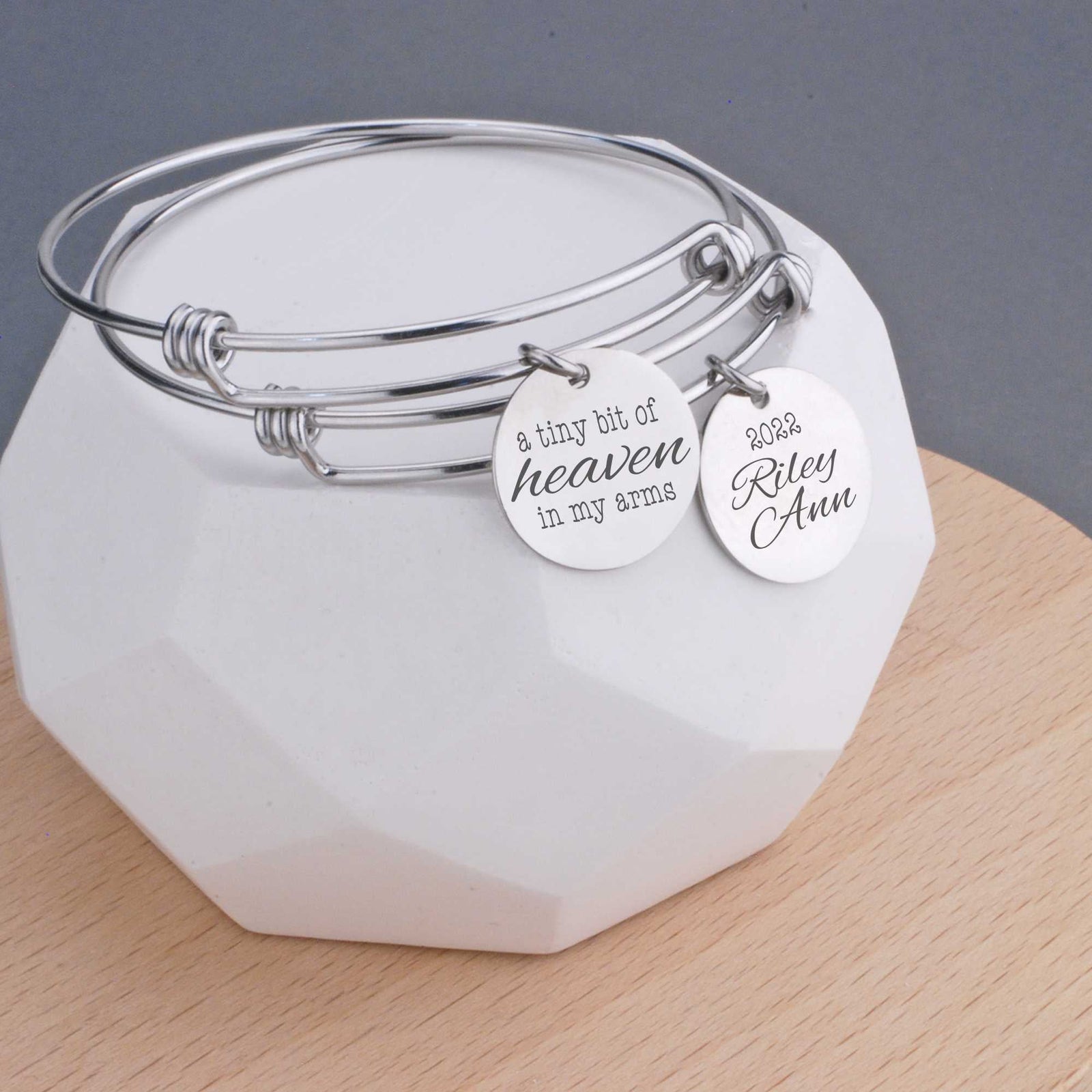 New Mom Bracelet - A Tiny Bit of Heaven – Bracelet – Love, Georgie
