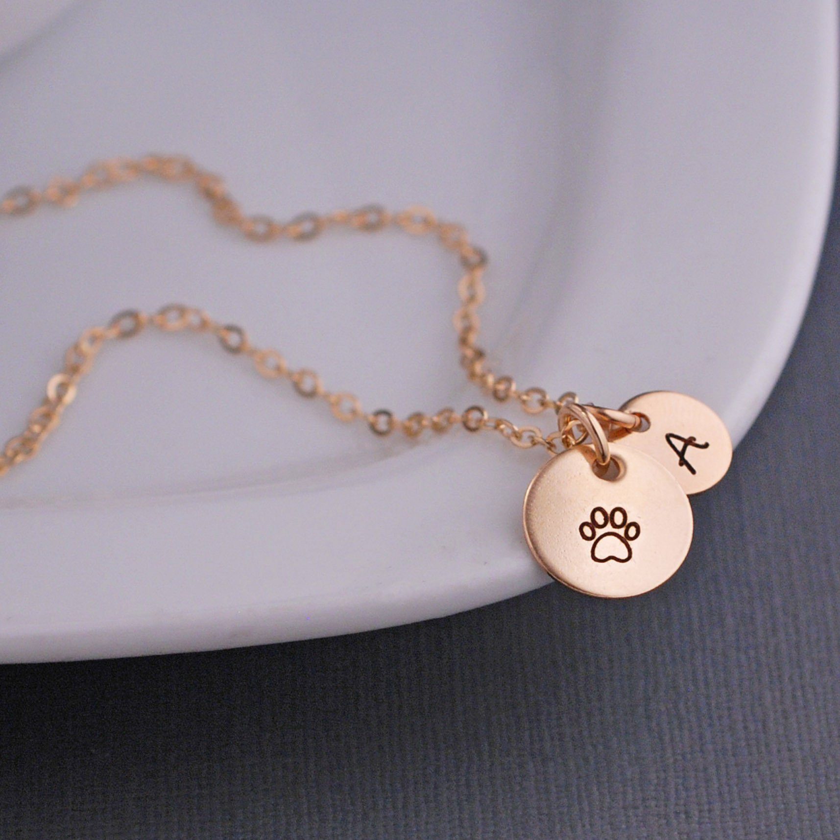 Paw Print Necklace – Necklace – georgiedesigns